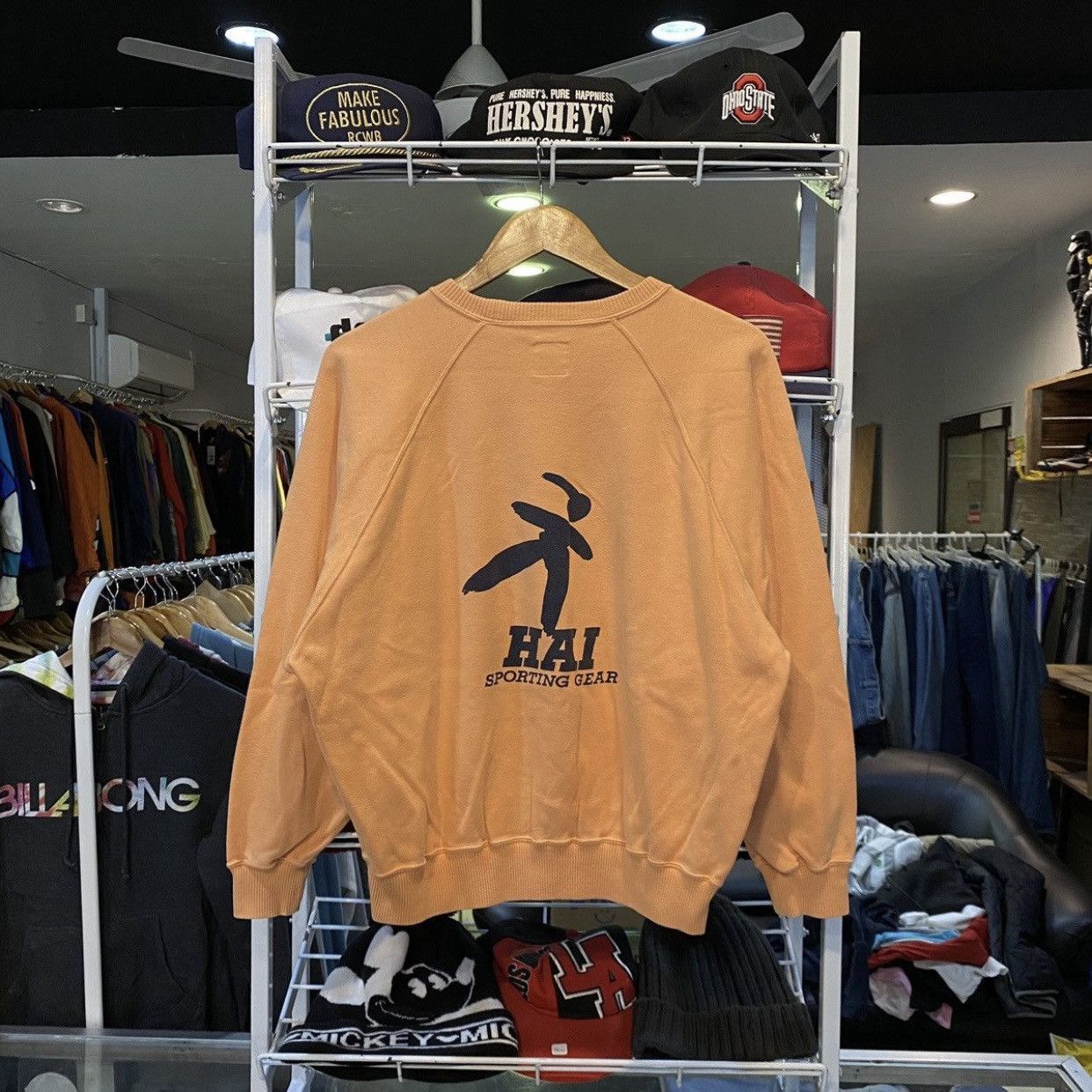 Hai Sporting Gear × Issey Miyake × Japanese Brand Hai Sporting Gear Issey Miyake Sweatshirts Size US M / EU 48-50 / 2 - 1 Thumbnail