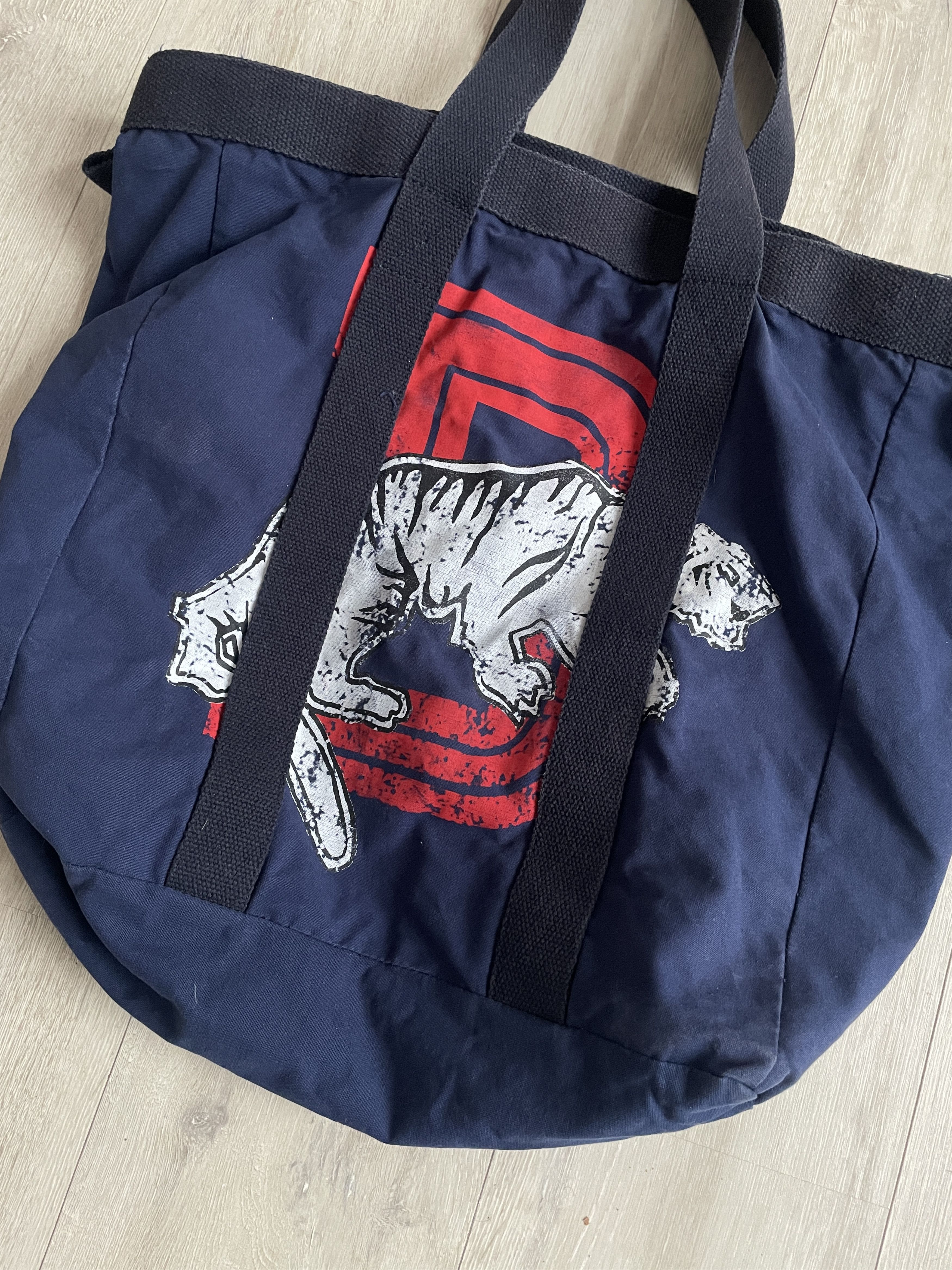 Balmain Balmain SS11 tiger logo beach bag by Christophe Decarnin Size ONE SIZE - 5 Thumbnail