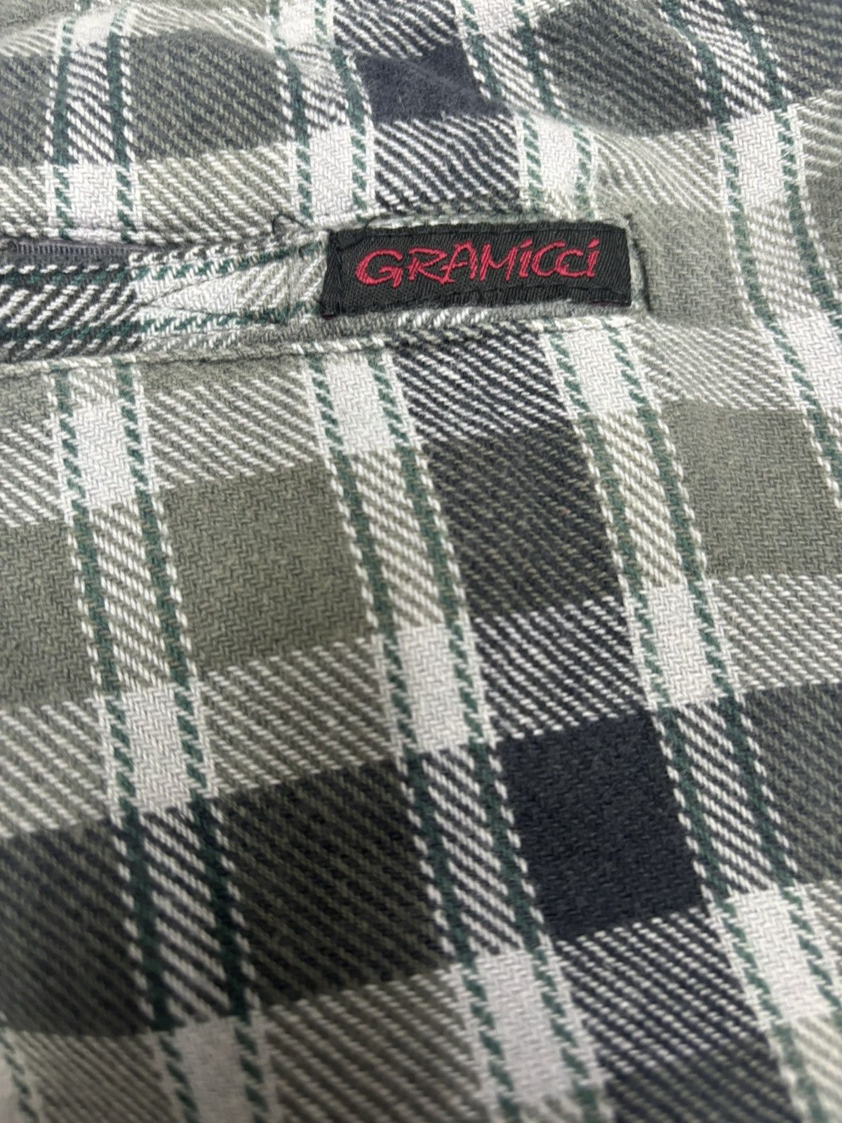 Gramicci VINTAGE GRAMICCI GREEN PLAID CHECKED CASUAL PANTS Size US 30 / EU 46 - 9 Thumbnail