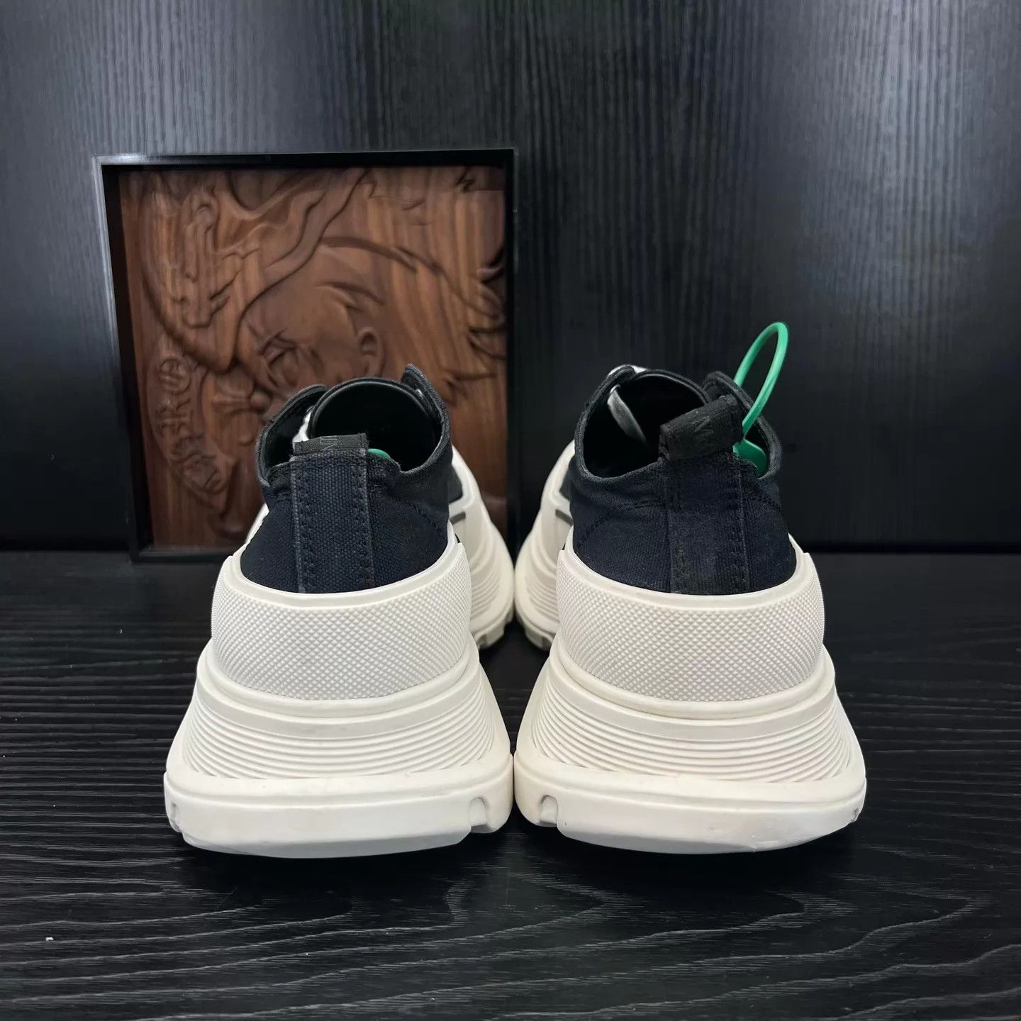 Alexander McQueen McQueen black & white Martin boots size 41.5 boxed Size US 8.5 / EU 41-42 - 5 Thumbnail