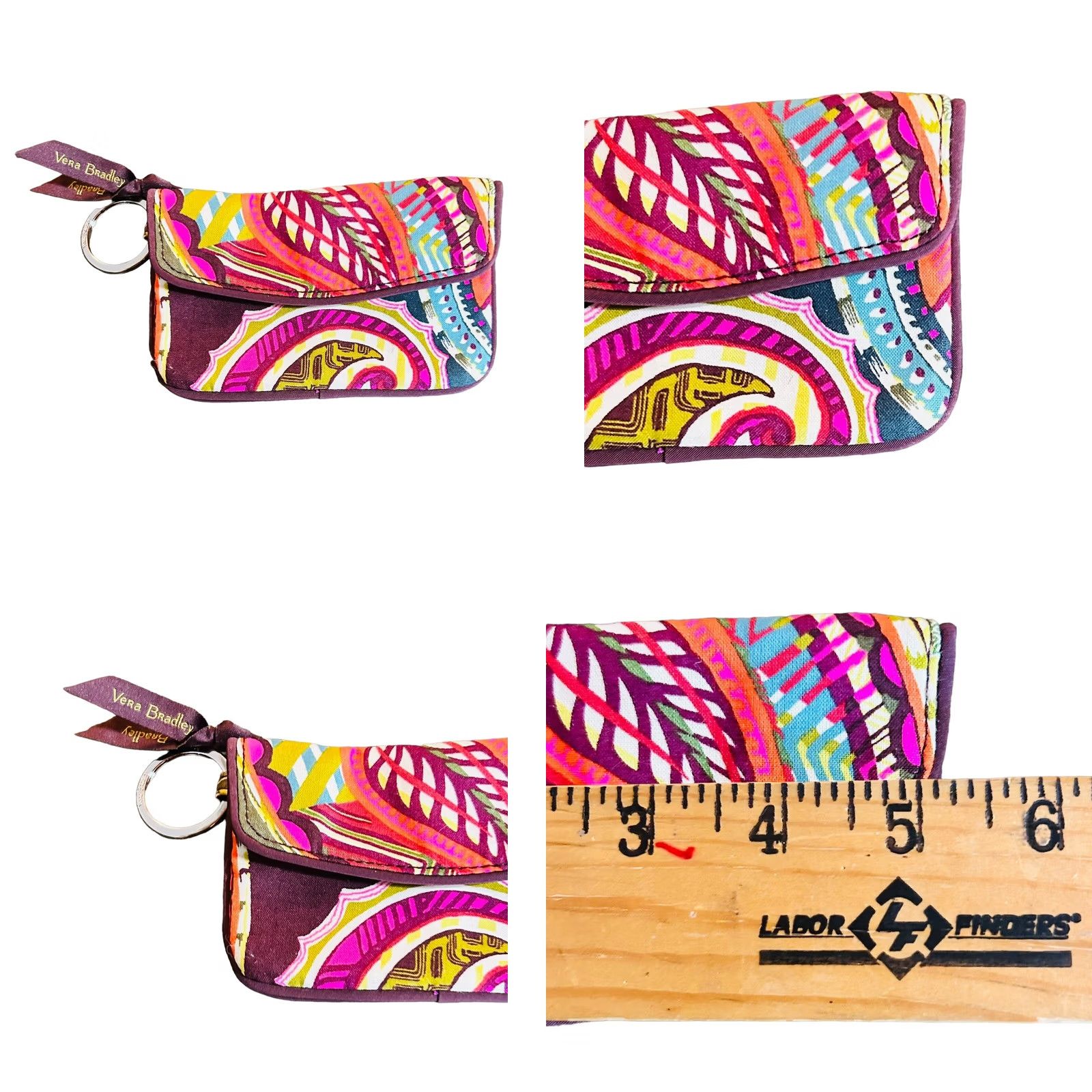 Vera Bradley Vera Bradley Zip ID Case W/ Change Pouch Resort Medallion Wallet Womens Shirt Size ONE SIZE - 8 Thumbnail
