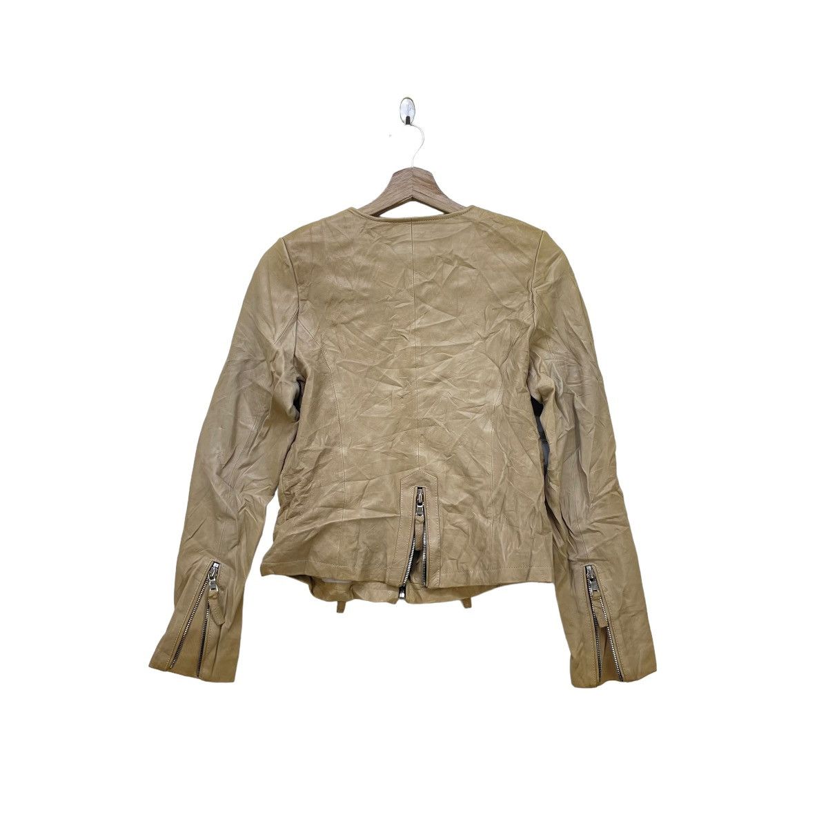 Genuine Leather × Japanese Brand Japanese Brand Andrew Lamb Leather Jacket Size M / US 6-8 / IT 42-44 - 3 Thumbnail