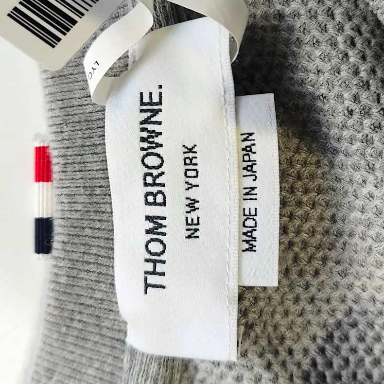 Thom Browne Thom Browne Round collar striped hoodie Size US XL / EU 56 / 4 - 5 Thumbnail