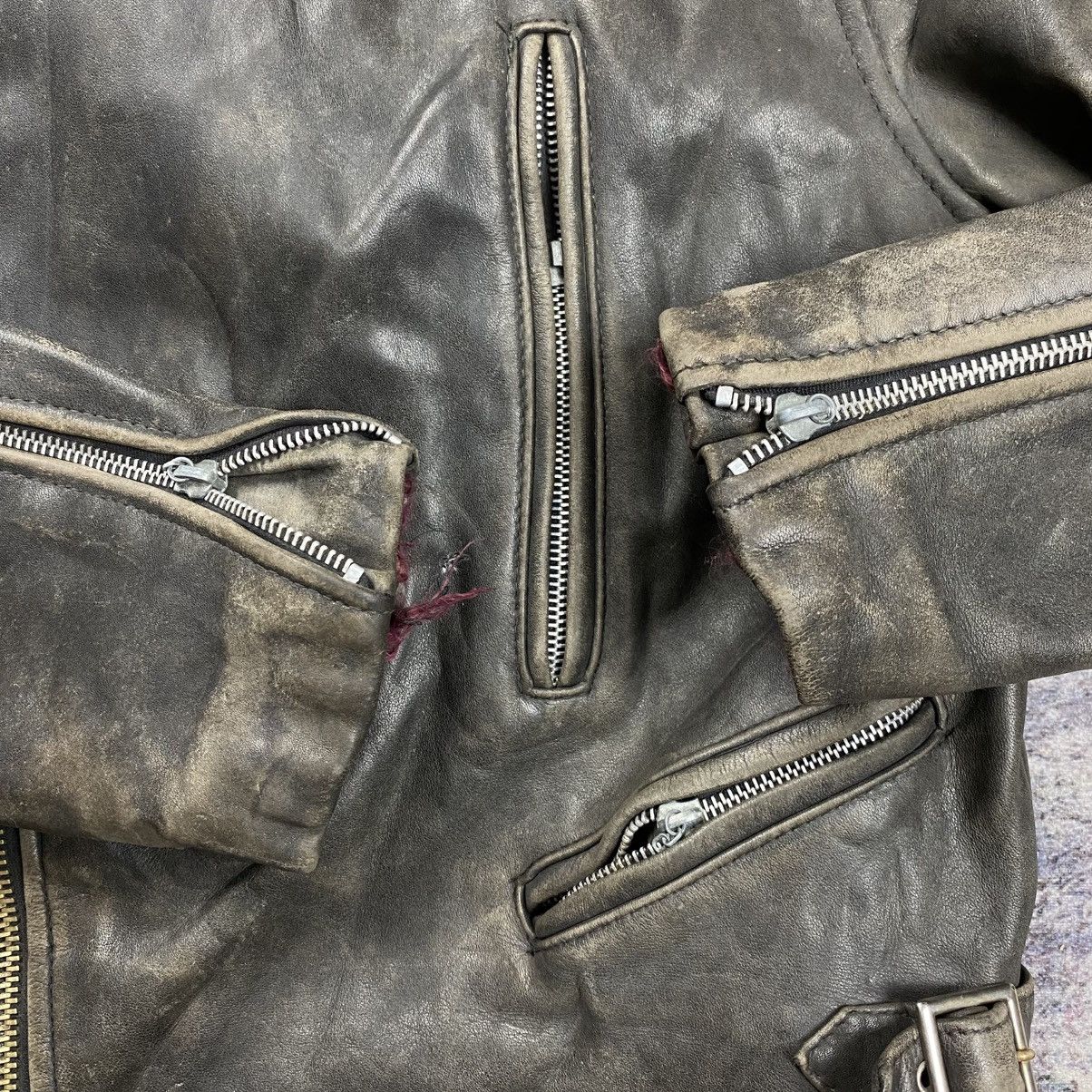 Lewis Leathers Vintage lewis leather double riders leather jacket Size US L / EU 52-54 / 3 - 10 Thumbnail