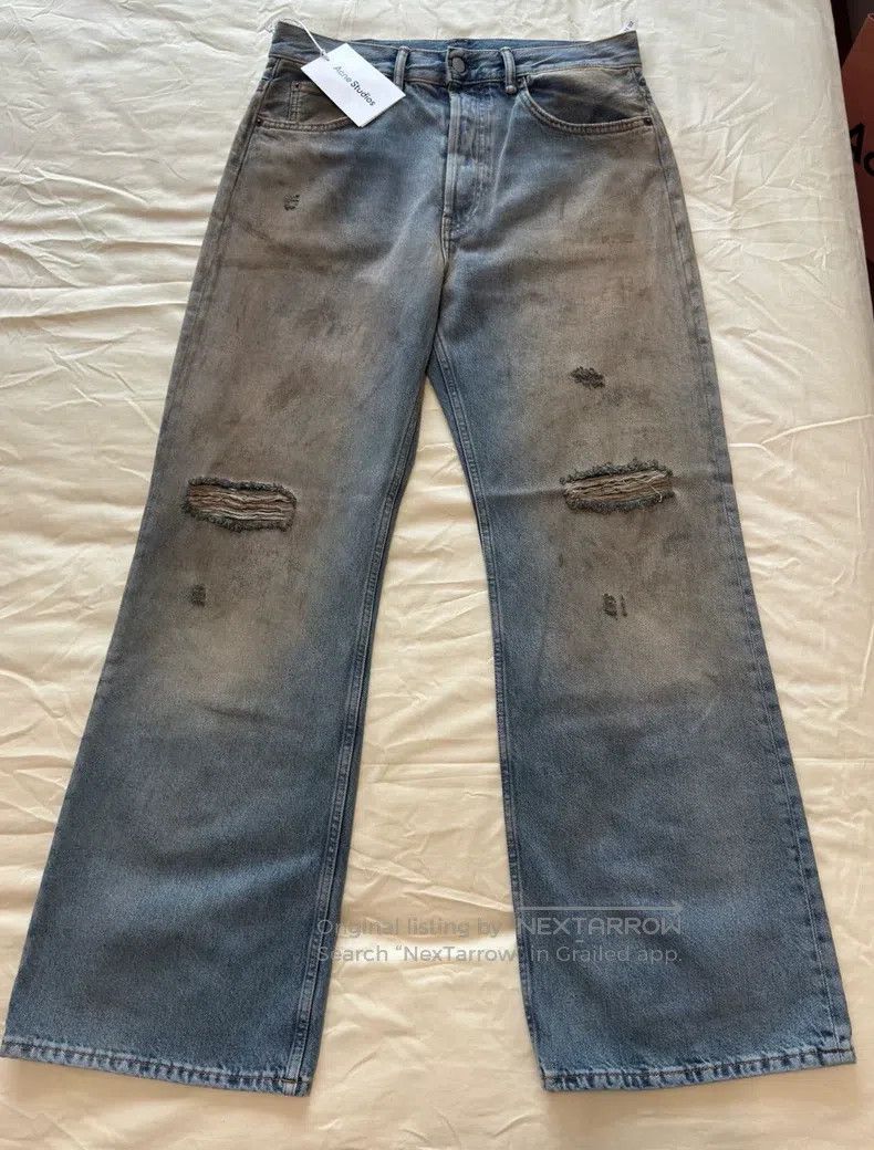Acne Studios Acne Studios Dirty Denim Pants Size US 30 / EU 46 - 1 Thumbnail