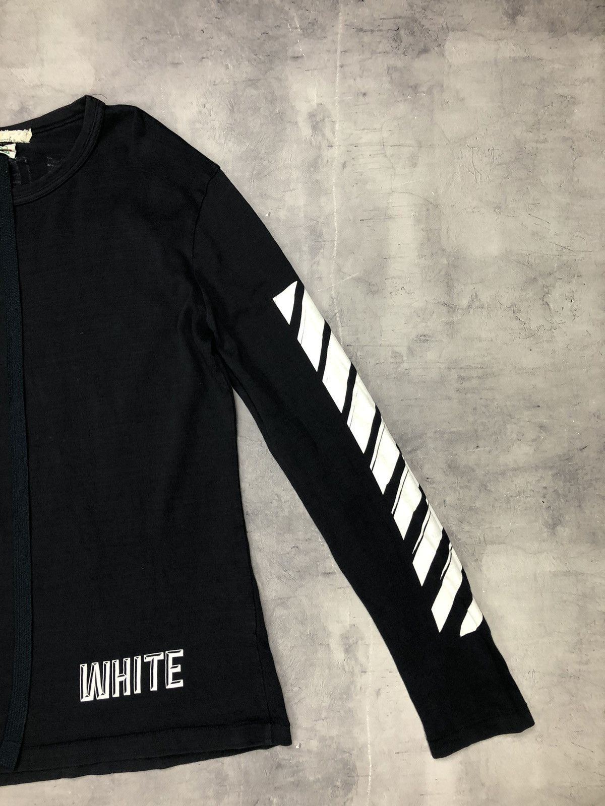 Off-White × Virgil Abloh Off-White c/o Virgil Abloh 3D White Long Sleeve T-Shirt Size US M / EU 48-50 / 2 - 4 Thumbnail