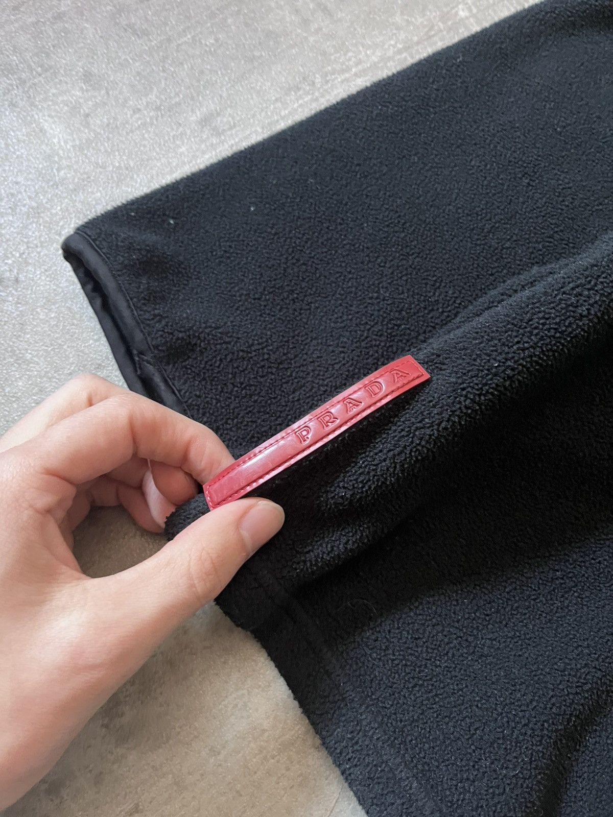 Prada Prada fleece set black vintage 00s red tab Size US M / EU 48-50 / 2 - 13 Thumbnail