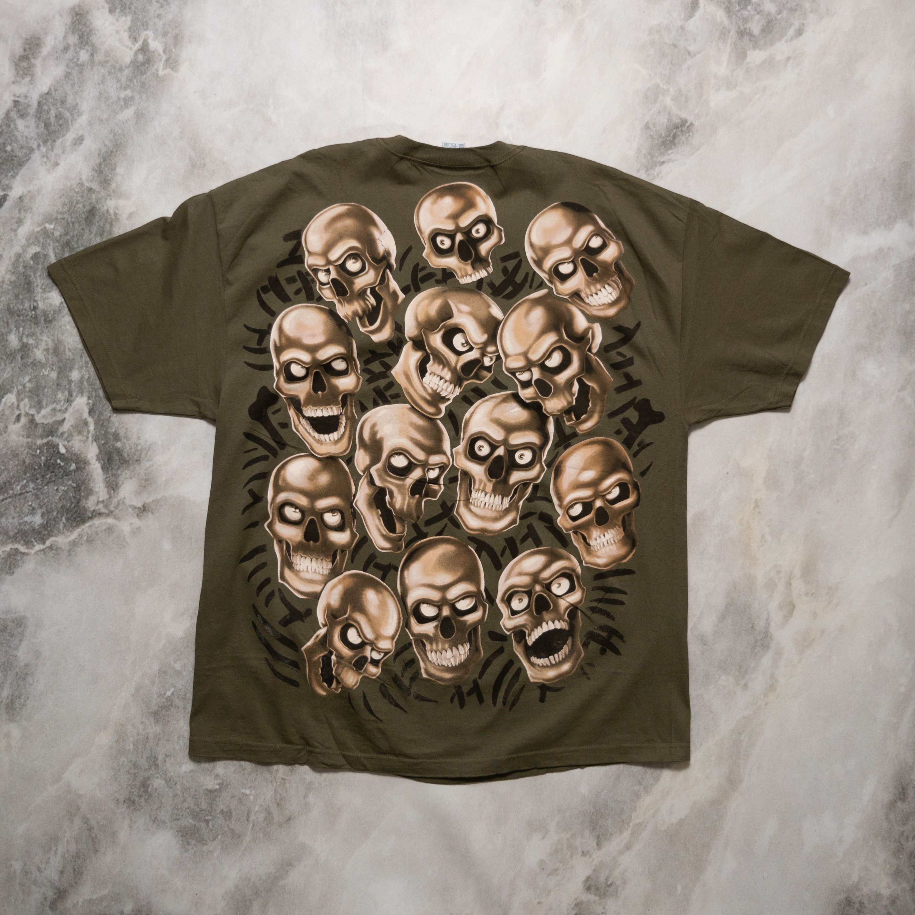 Liquid Blue × Vintage Vintage Liquid Blue Skull Pile XXL T-Shirt NWT Size US XXL / EU 58 / 5 - 2 Thumbnail