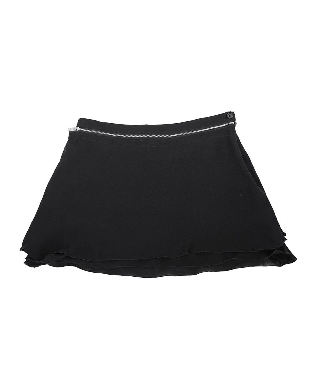 Dirk Bikkembergs Dirk Bikkembergs Mini Viscose Skirt Size 30" / US 8 / IT 44 - 1 Thumbnail