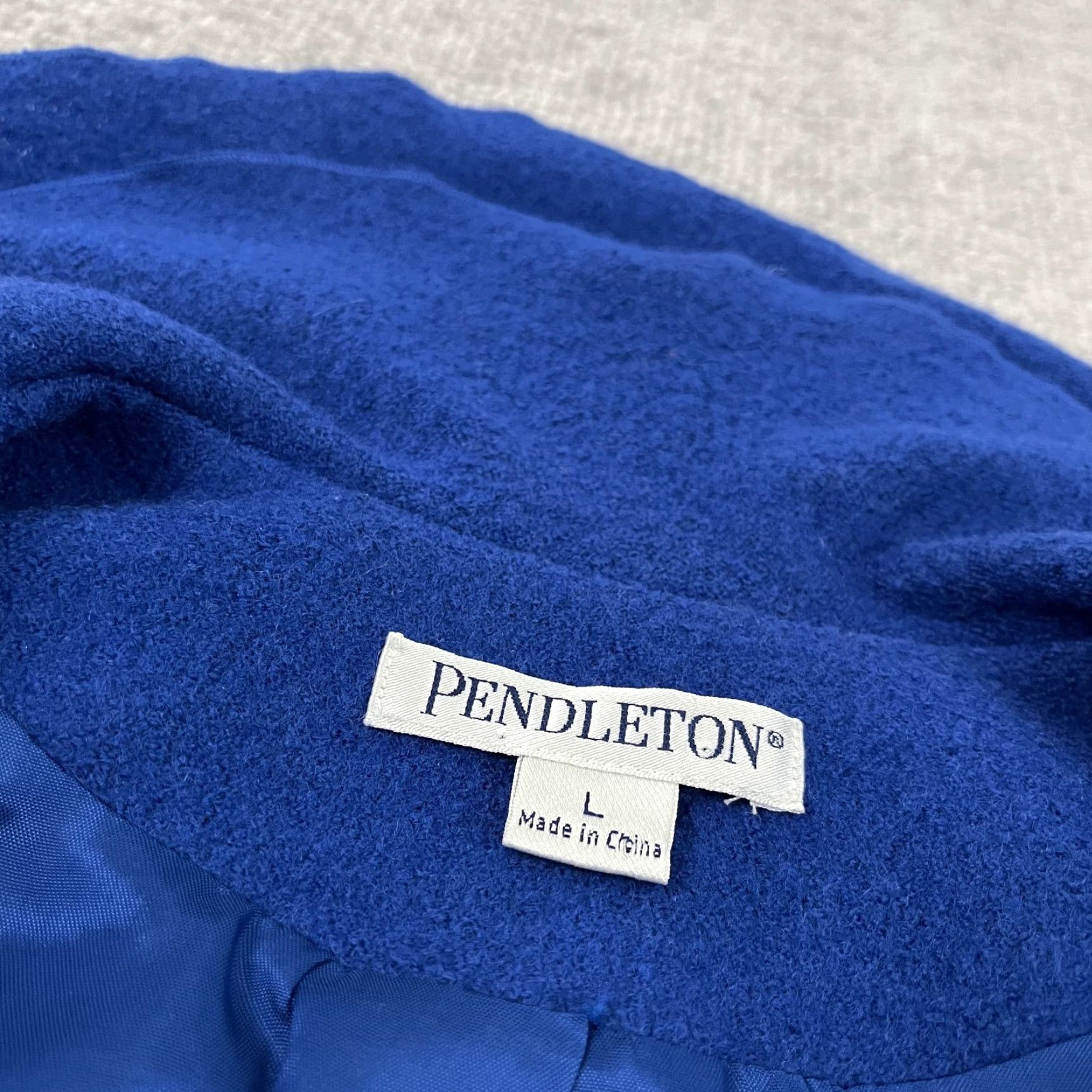 Pendleton Vintage Pendleton Wool Cardigan Sweater Women's Large Blue Casual Knit Jacket Size L / US 10 / IT 46 - 2 Thumbnail