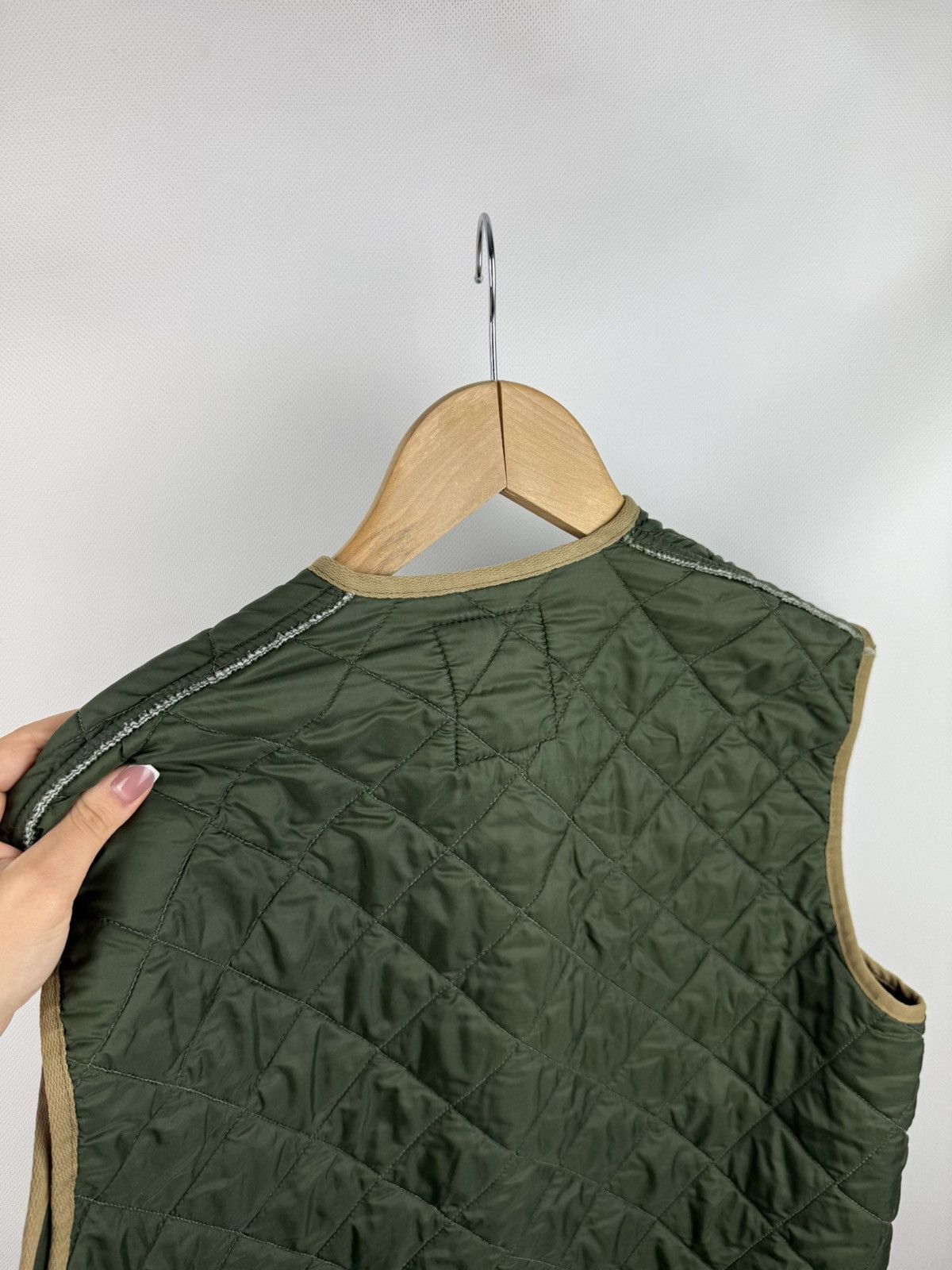 Vintage Vintage British Army Liner Combat Smock Quilted Vest Jacket Size US L / EU 52-54 / 3 - 17 Thumbnail