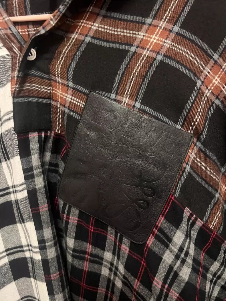 Loewe LOEWE Spliced shirt jacket Size L / US 10 / IT 46 - 2 Thumbnail