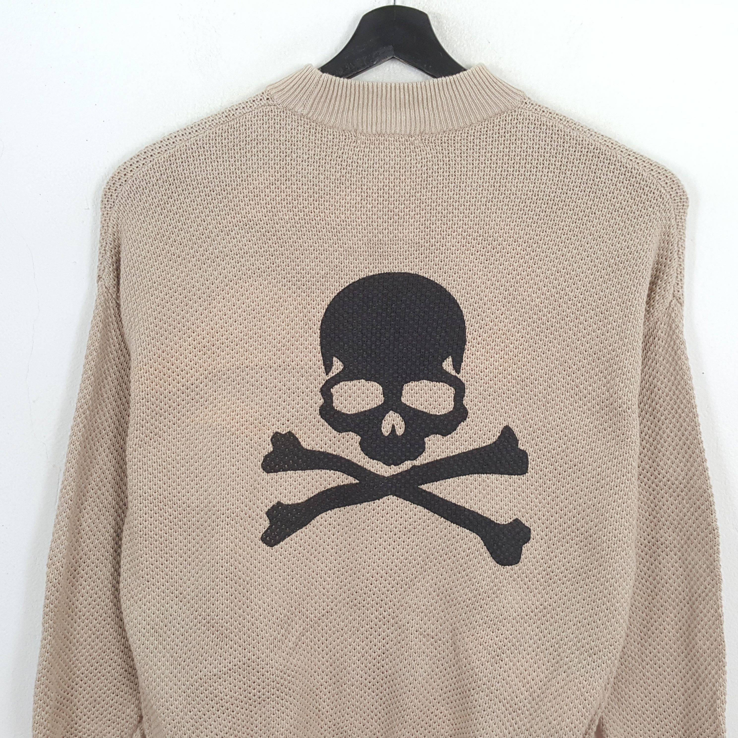 Japanese Brand × Uniqlo UNIQLO Japanese Brand Custom Skulls Style Knitwear Size US L / EU 52-54 / 3 - 2 Thumbnail