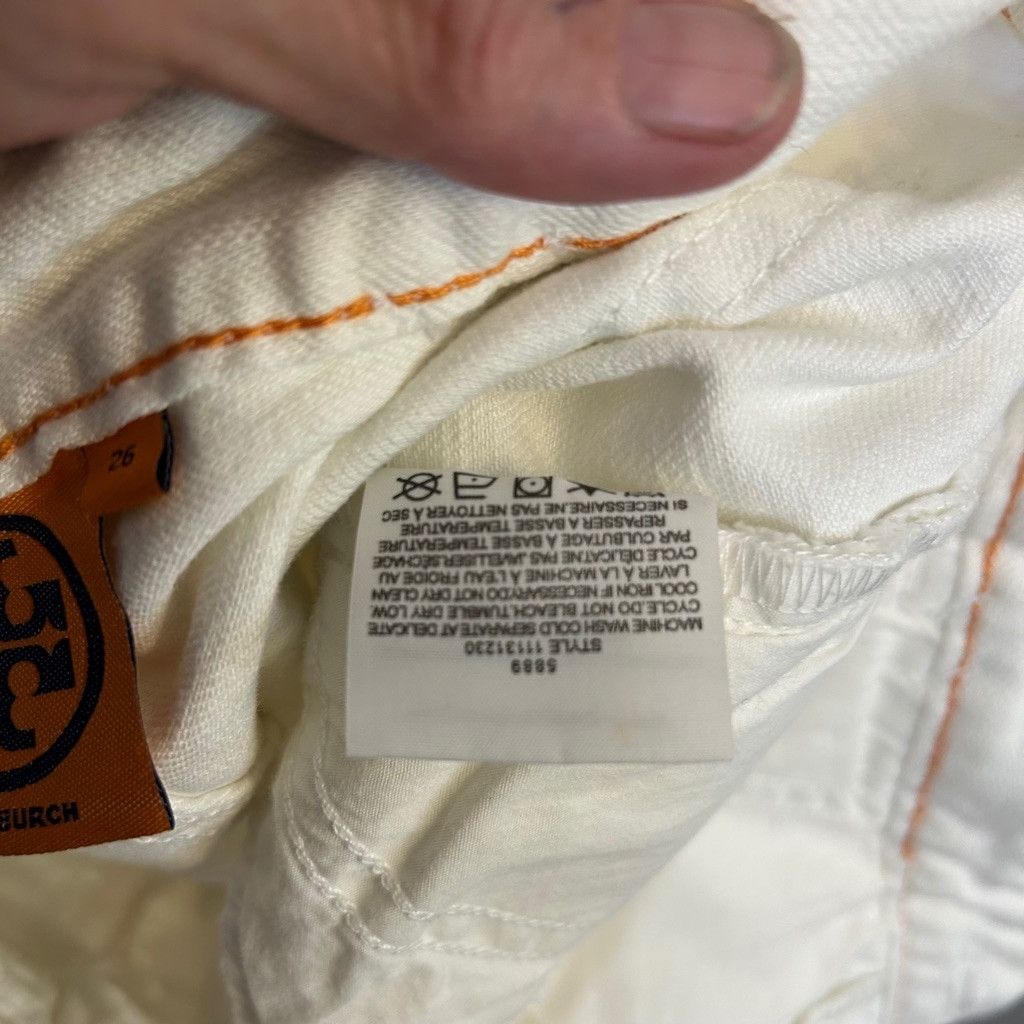 Tory Burch Women's Tory Burch White Jeans Size 26 Size 26" / US 2 / IT 38 - 7 Thumbnail
