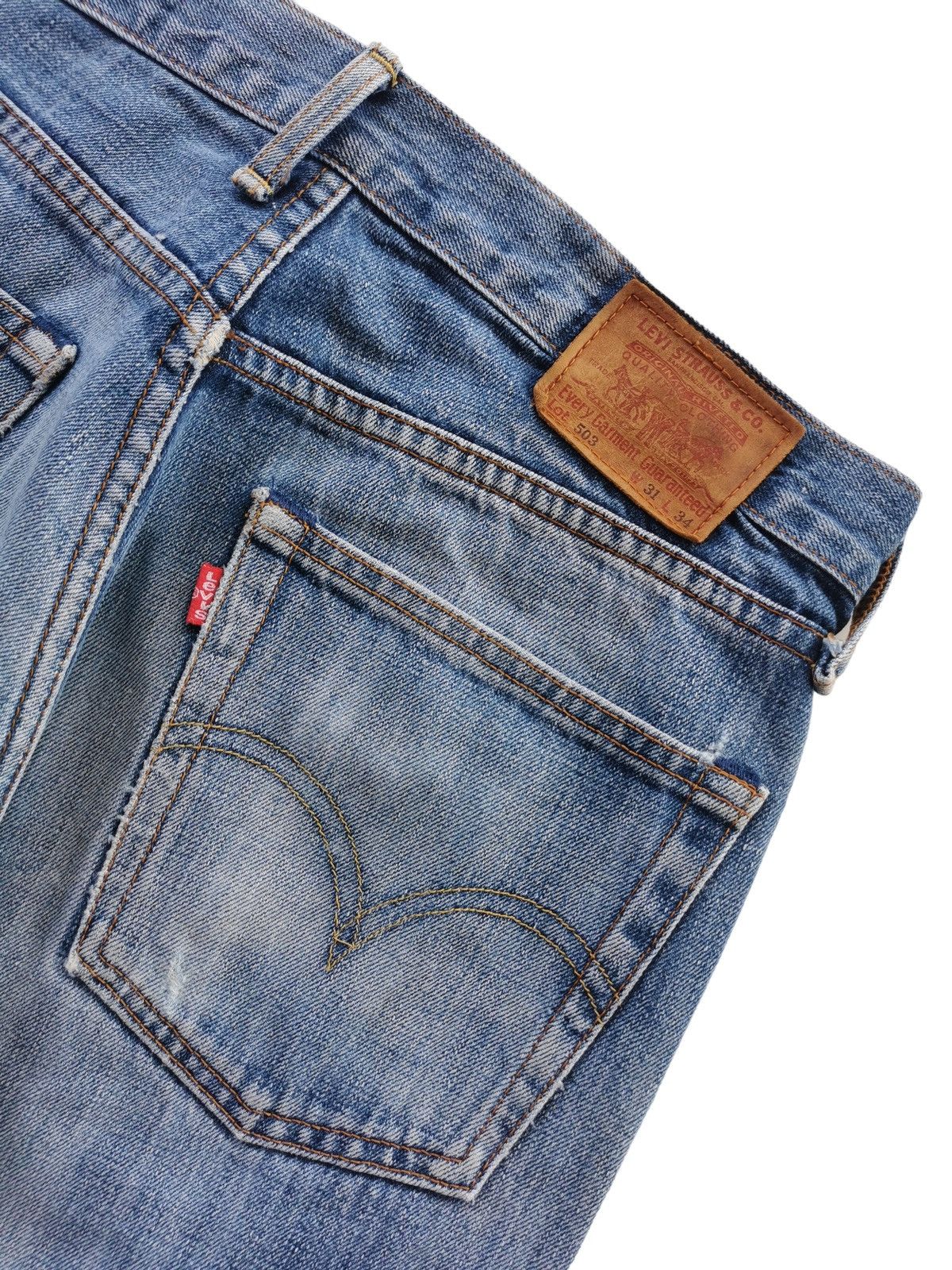 Levi's Levis 503 Vintage Jeans (Size 31x38) Size US 31 - 5 Thumbnail