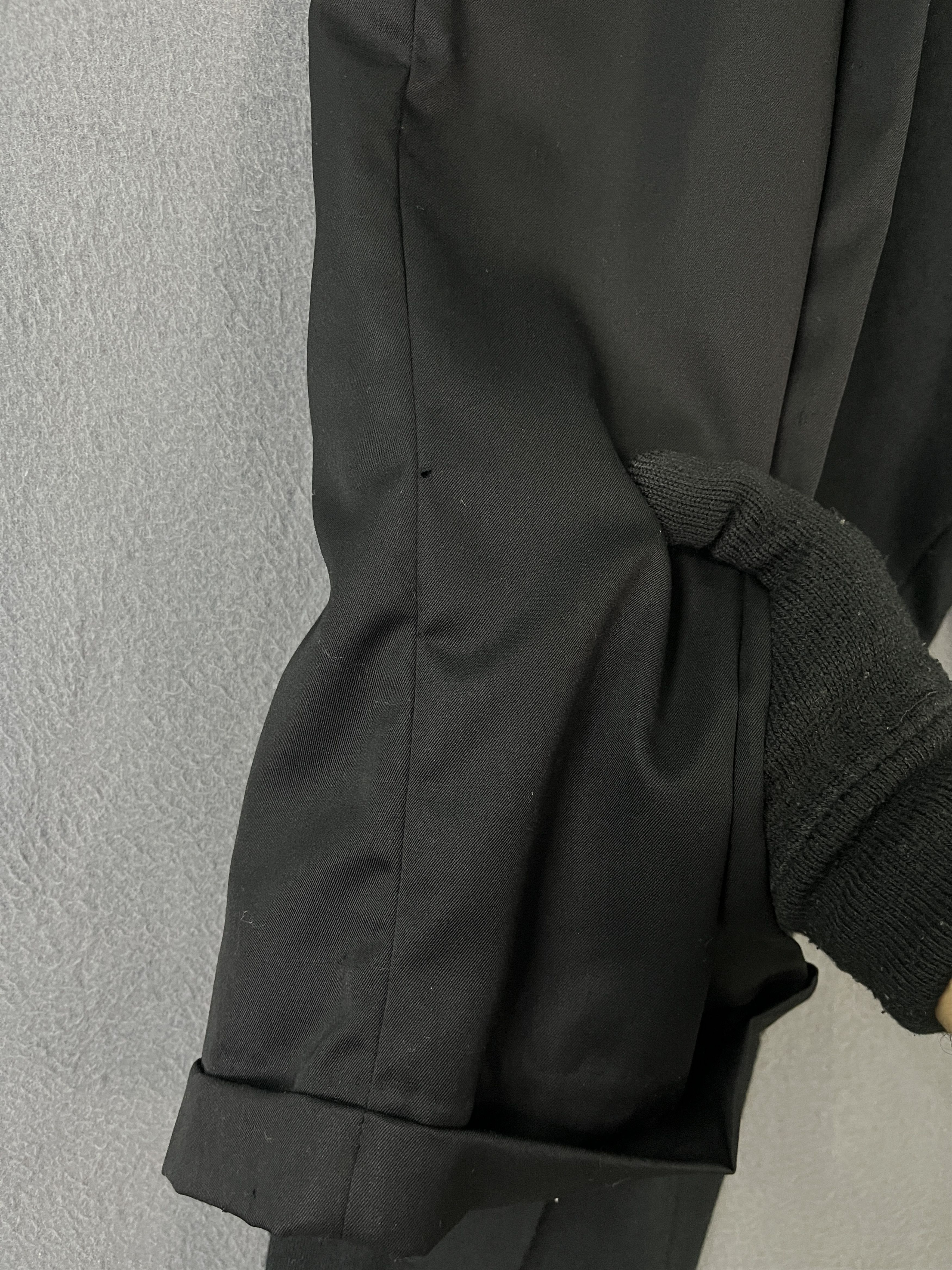 Japanese Brand SISE Double Layer Dropped Crotch Cropped Pants Made in Japan Size US 34 / EU 50 - 16 Thumbnail