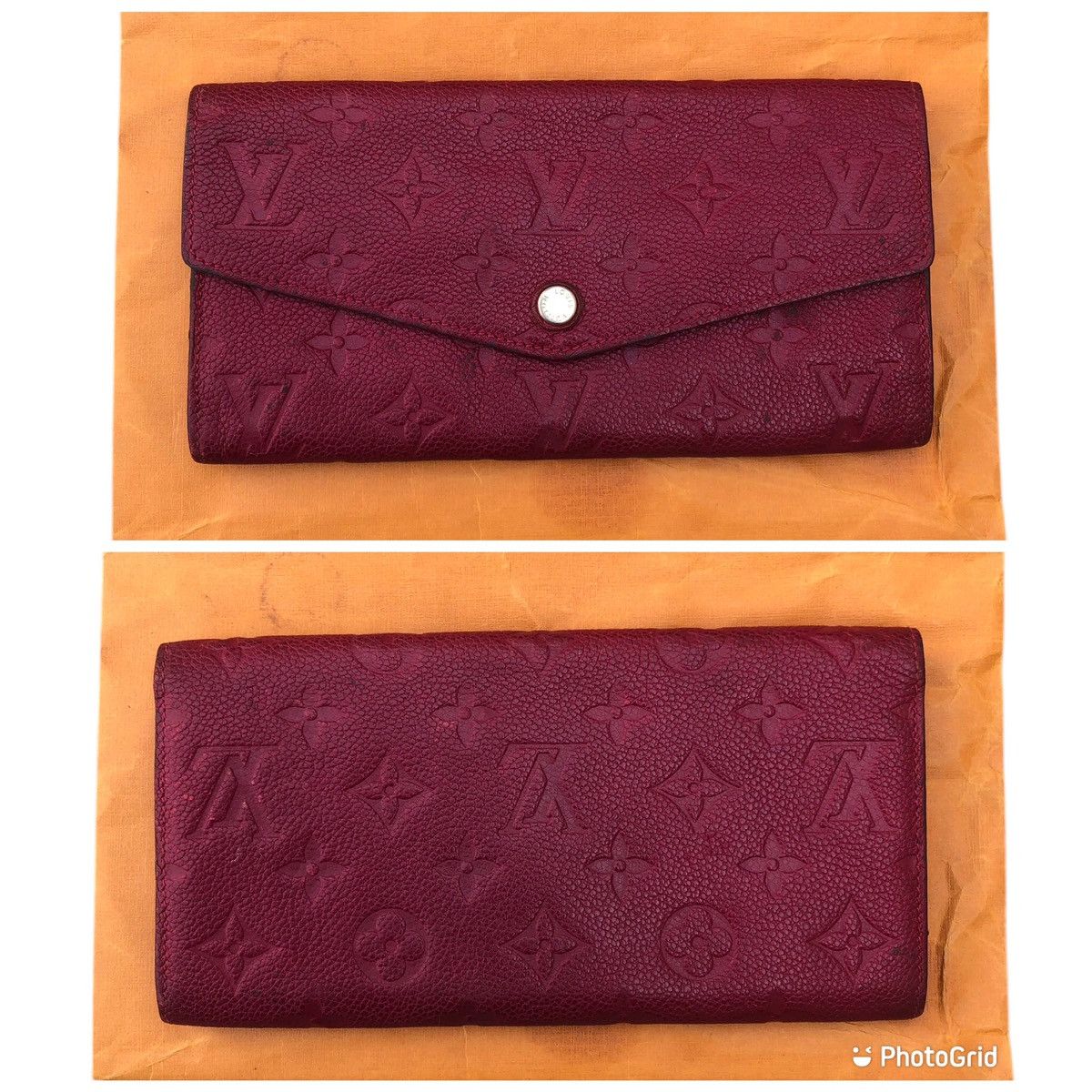 Louis Vuitton LOUIS VUITTON Aurore Monogram Empreinte Curieuse Wallet Size ONE SIZE - 11 Thumbnail