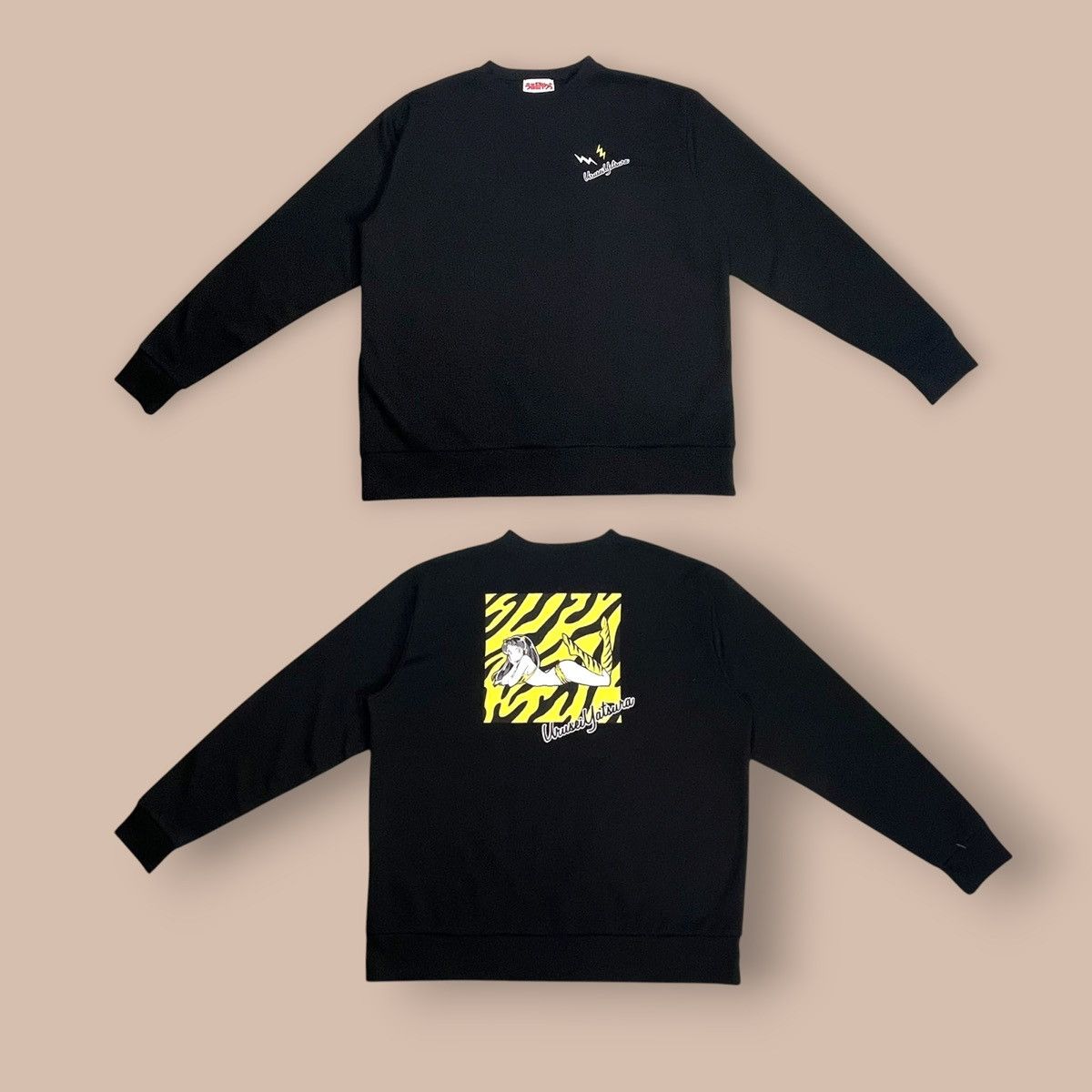 Anime Urusei Yatsura Lum-chan Black Sweatshirt Size US L / EU 52-54 / 3 - 1 Thumbnail