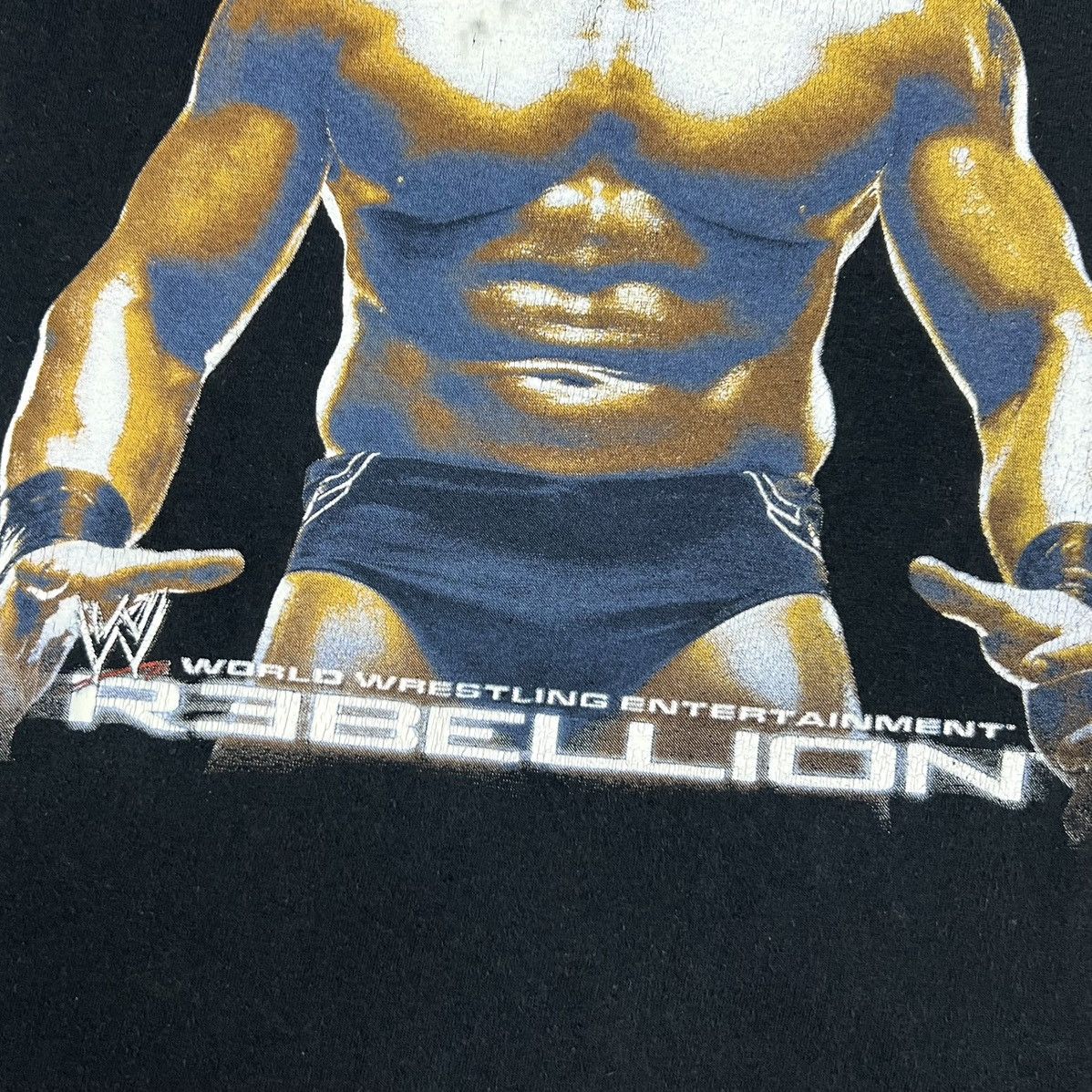 Vintage × WWE × WWF Vintage WWE Brock Lesnar European Tour 2002 WWE T Shirt M/L Size US M / EU 48-50 / 2 - 13 Thumbnail
