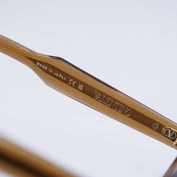 Valentino Valentino V-TALE II VLX-139C Eyeglasses Brown 52mm Size ONE SIZE - 10 Thumbnail