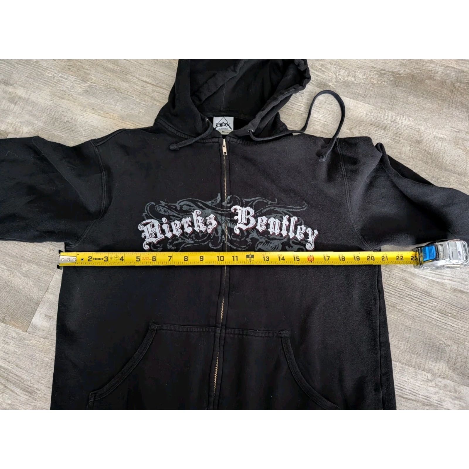 Vintage Dierks Bentley Band Adult M Black Full Zip Hoodie Sweatshirt Jacket Size US M / EU 48-50 / 2 - 7 Thumbnail
