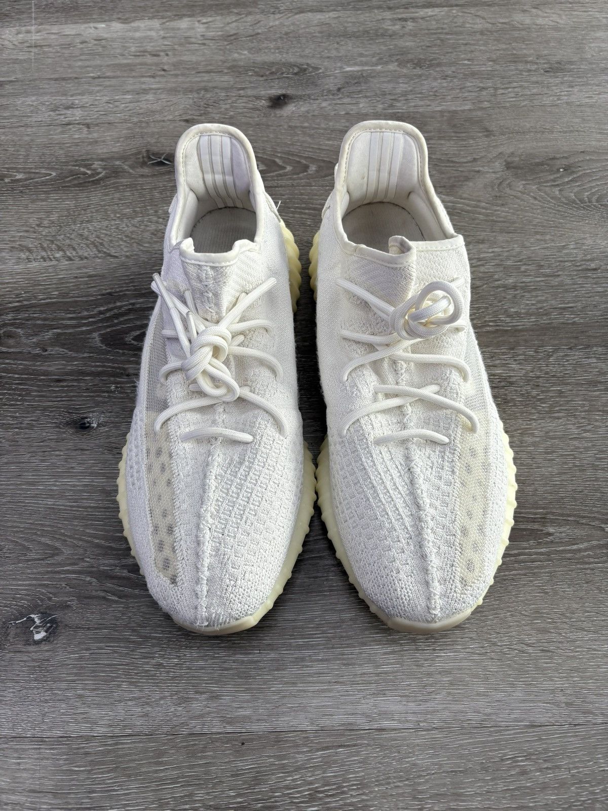 Adidas × Yeezy Adidas Yeezy Boost 350 V2 “Bone” **PRE-OWNED** Size US 13 / EU 46 - 3 Thumbnail