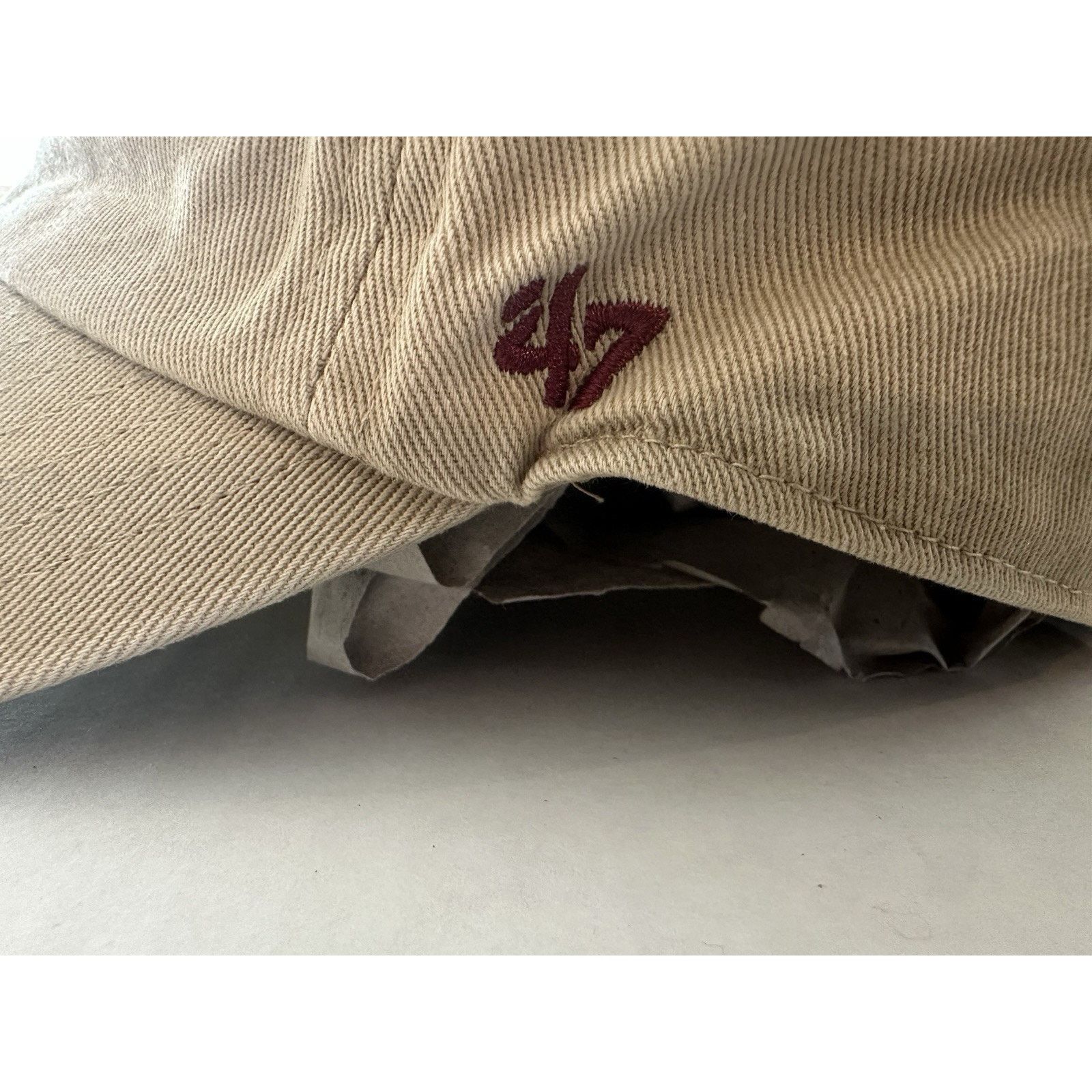 47 Brand 47 Brand Texas A&M Aggies Cap Hat Khaki OSFM Embroidered Size ONE SIZE - 2 Thumbnail