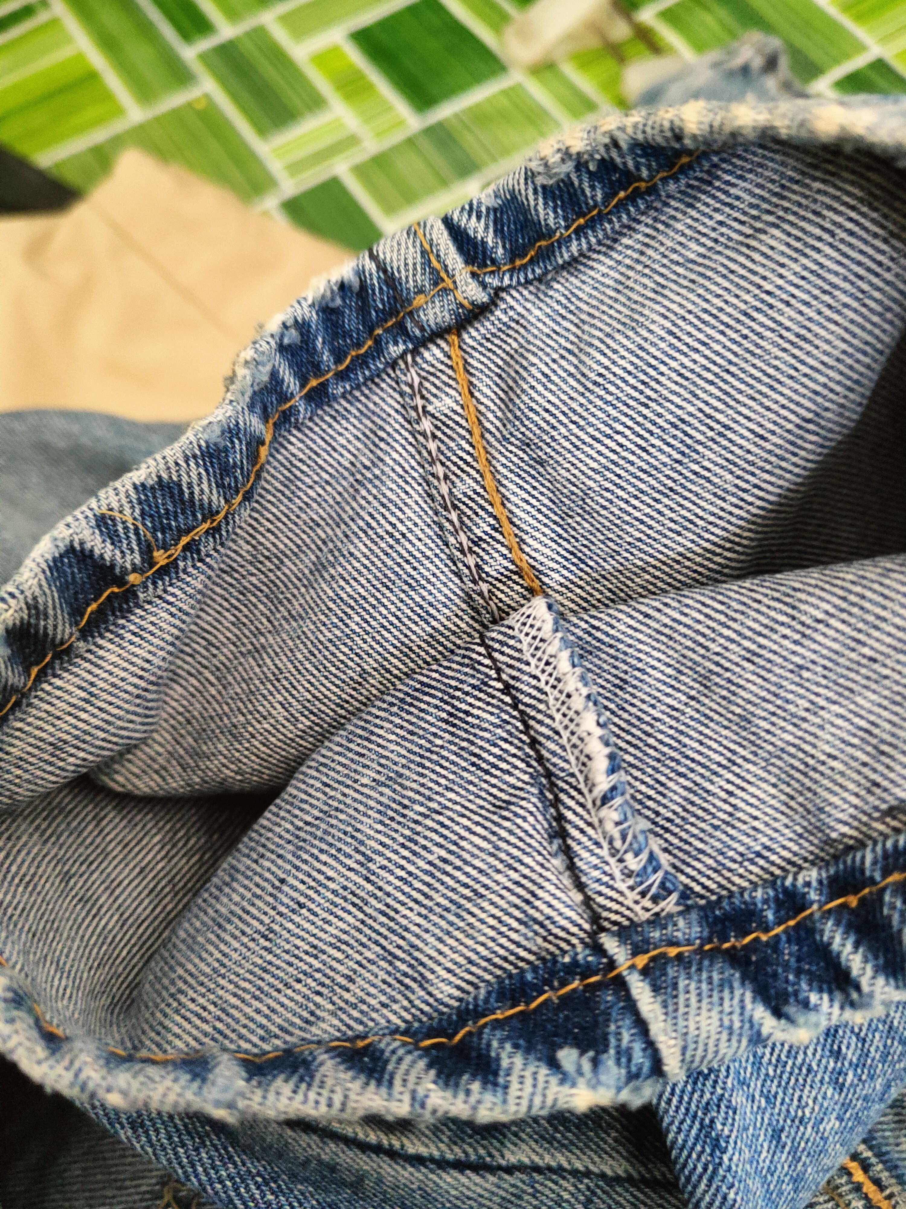 Levi's Levi's Blue Distressed Ripped Jeans #S2853 Size US 31 - 13 Thumbnail