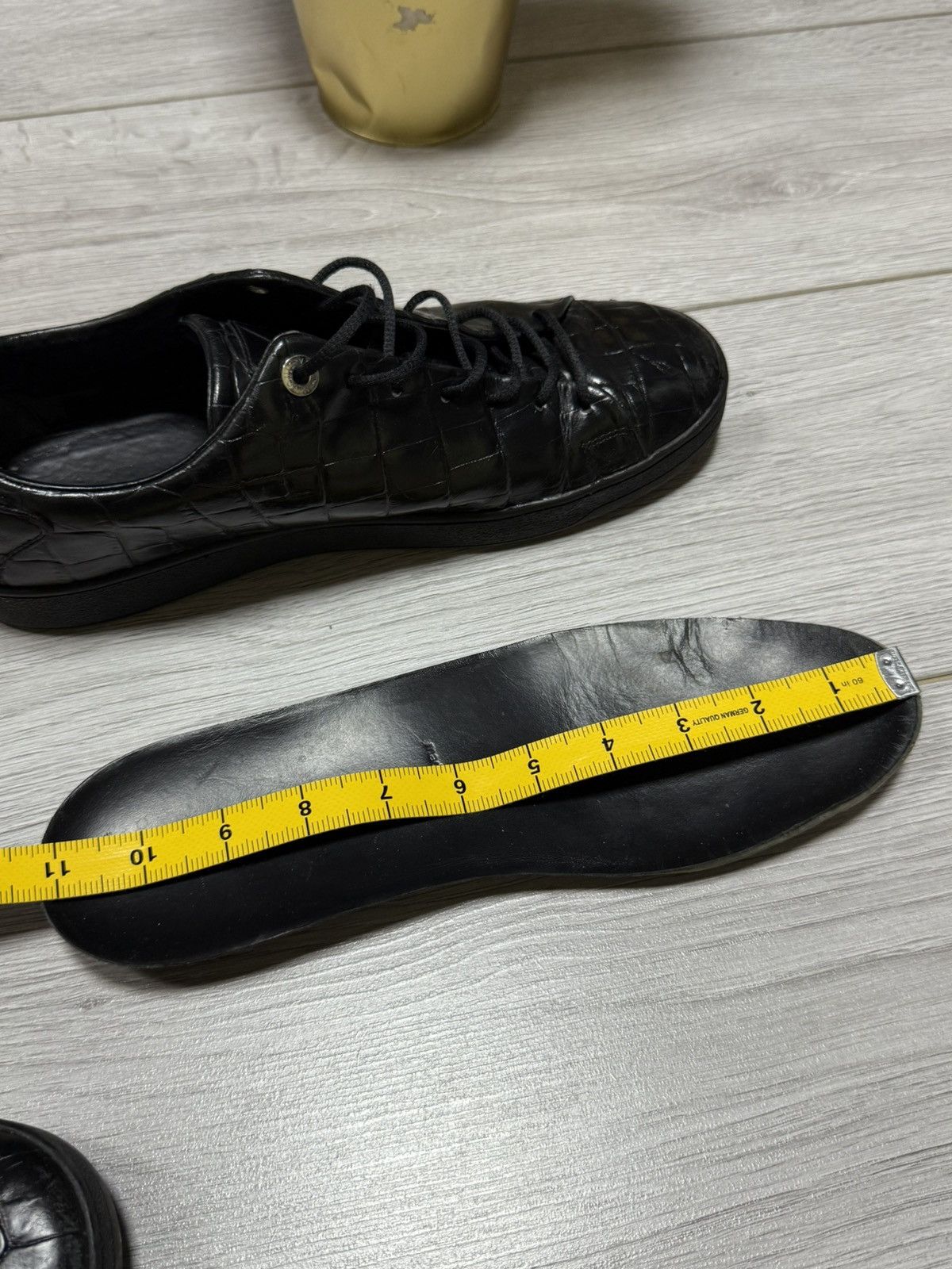 Louis Vuitton LV Louis Vuitton leather trainers shoes sneakers Size US 8.5 / EU 41-42 - 13 Thumbnail