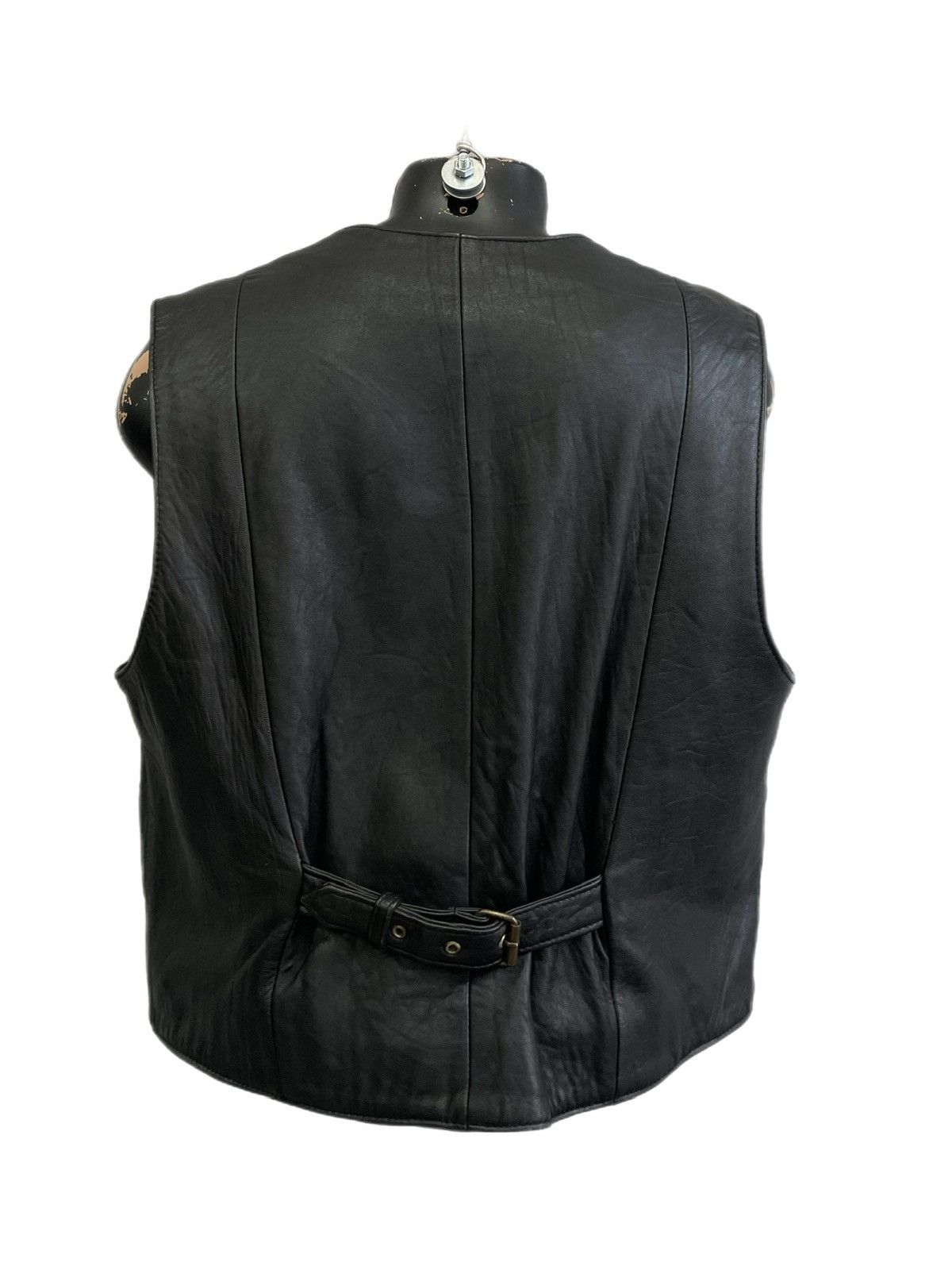 Harley Davidson Vintage leather vest biker gothic y2k style harley davidson Size US L / EU 52-54 / 3 - 6 Thumbnail