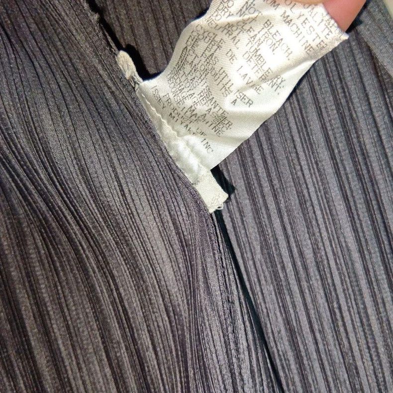 Issey Miyake issey miyake size:3 Grey pleated cardigan Size XXS / US 00 / IT 34 - 6 Thumbnail