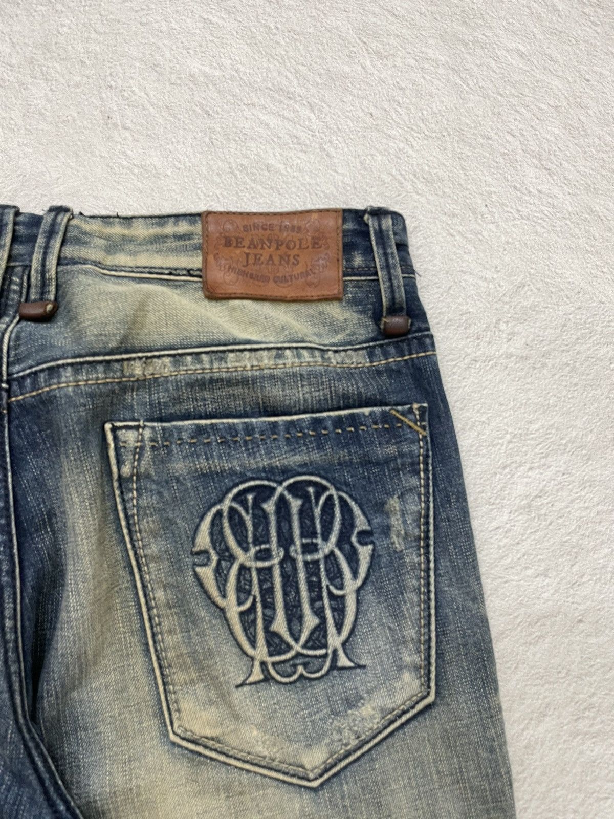 Kapital 2000s Japanese Mudwash Denim Patchwork Ripped Ifsix LGB y2K Size US 32 / EU 48 - 10 Thumbnail