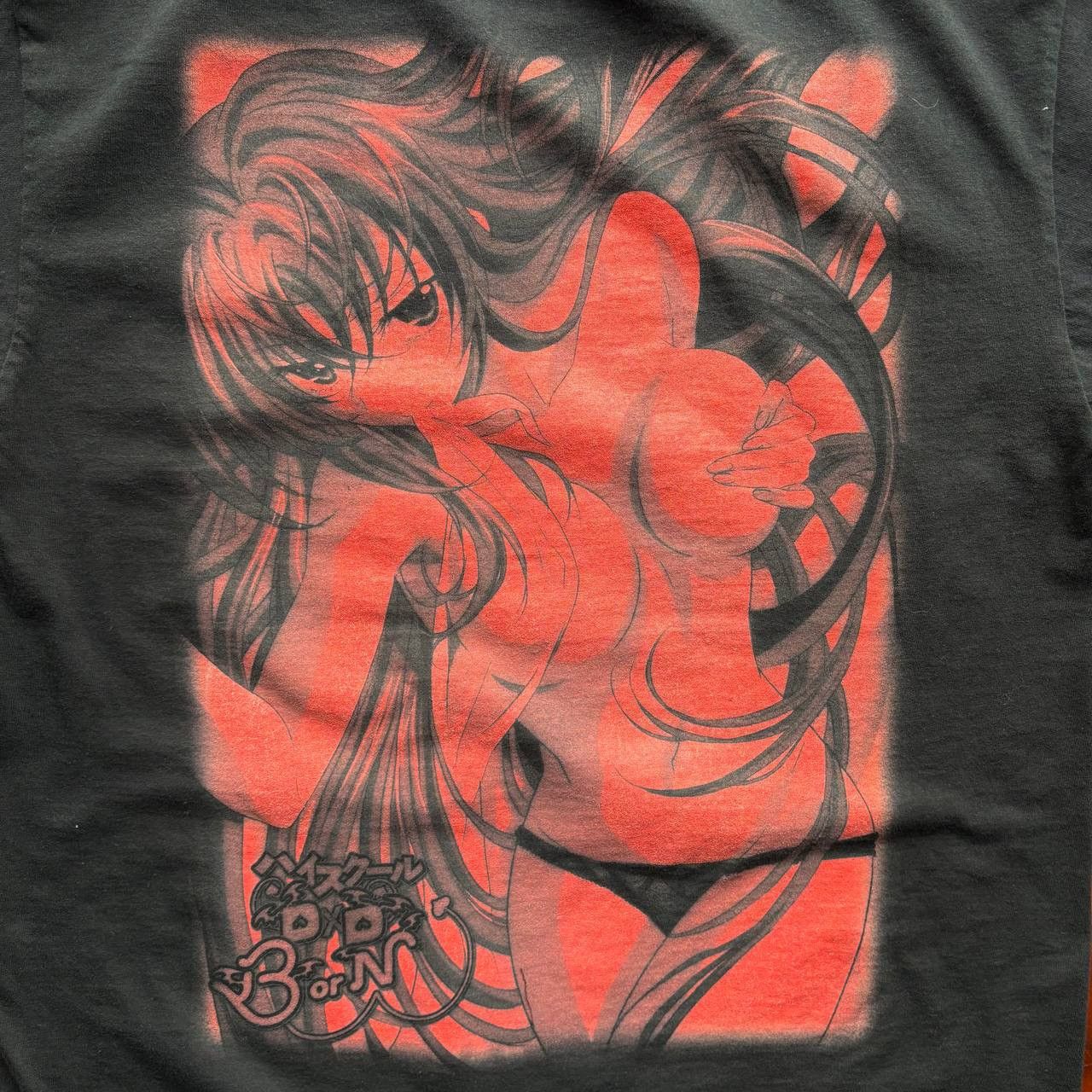 Anime Anime Highschool DxD Rias Gremory Waifu Ecchi Tee Size US XL / EU 56 / 4 - 8 Thumbnail