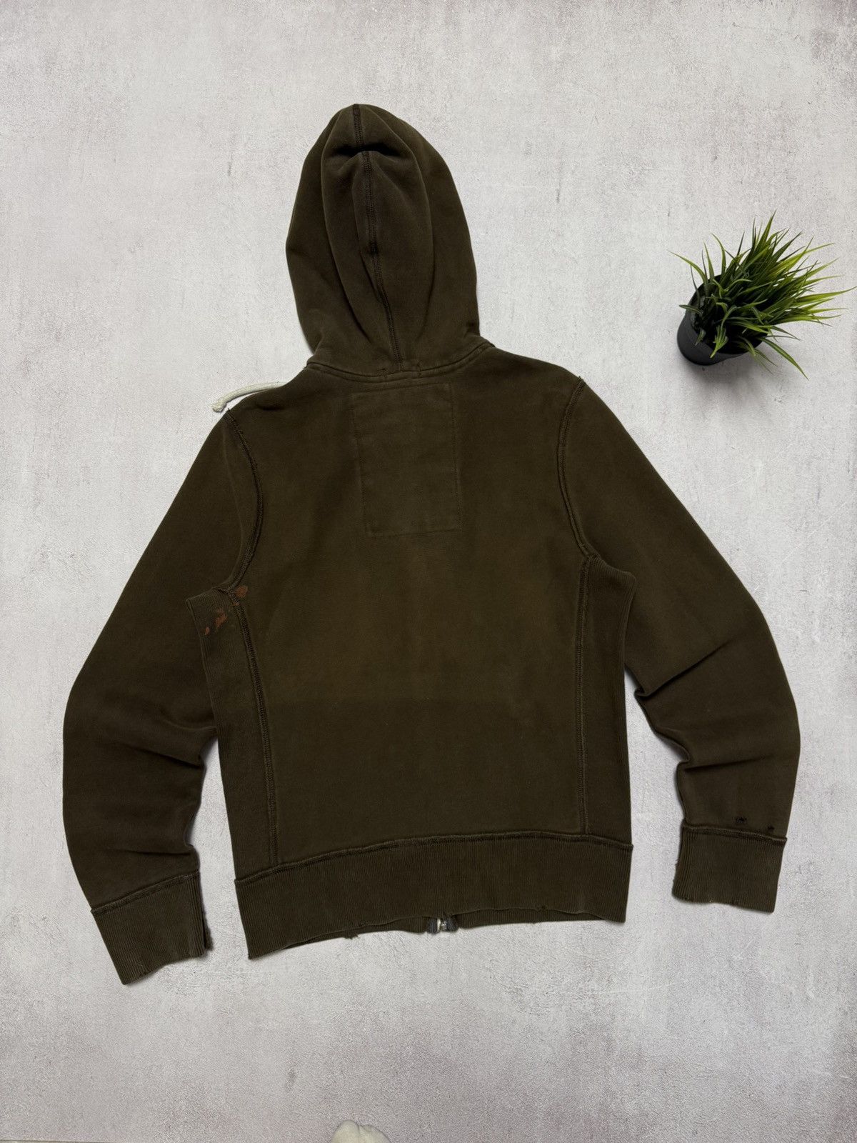 Abercrombie & Fitch Vintage Abercrombie Fitch Hoodie Big Logo Distressed Wash Size US L / EU 52-54 / 3 - 12 Thumbnail