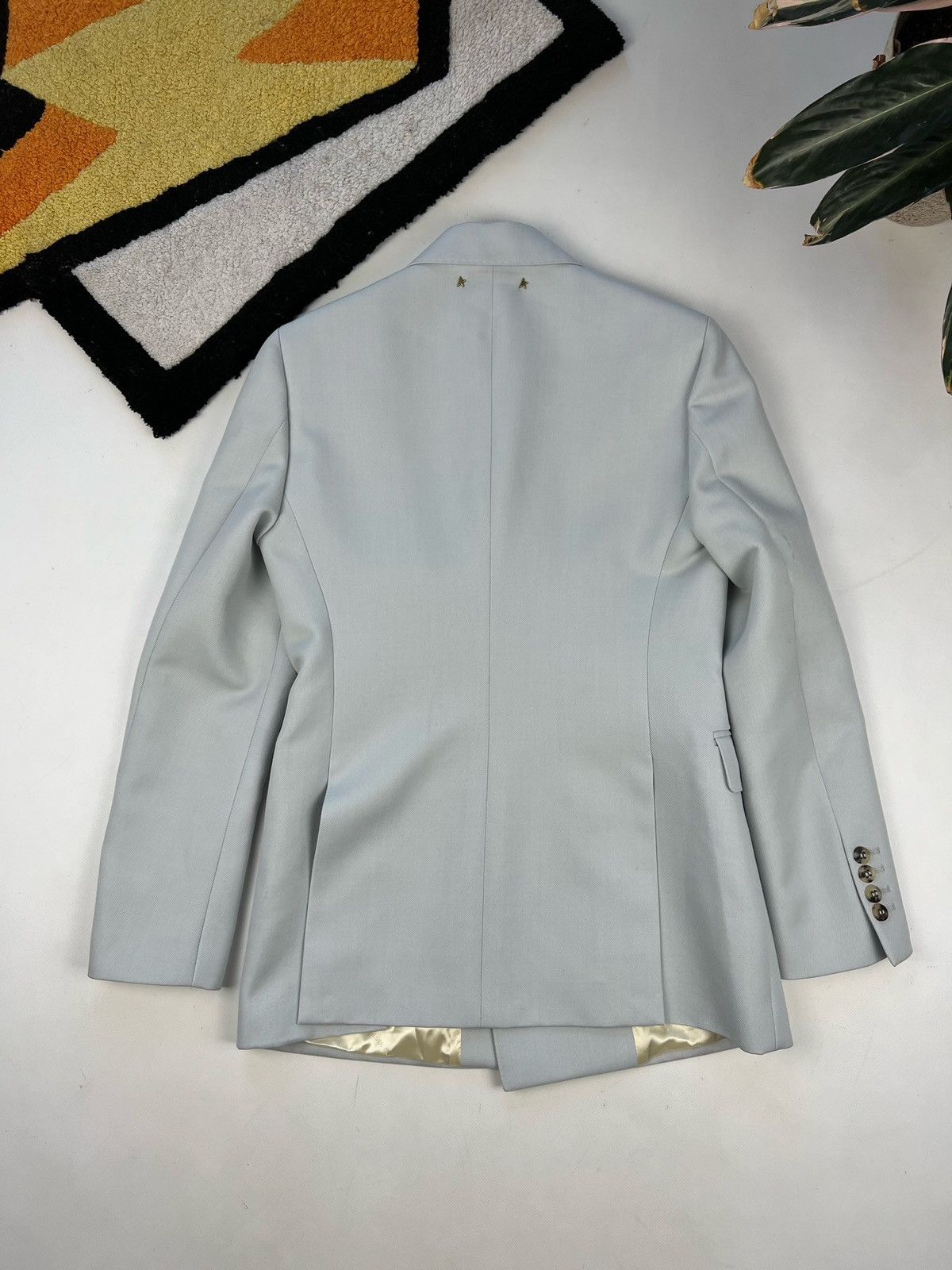 Golden Goose Golden Goose Journey Collection single-breasted blazer blue Size S / US 4 / IT 40 - 10 Thumbnail