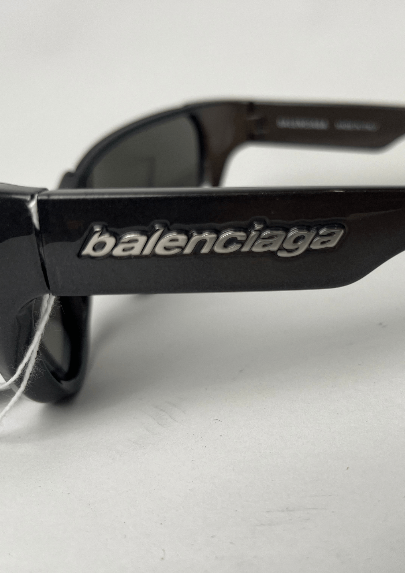 Balenciaga Dark Grey Mirror Lens Expander Sunnies Size ONE SIZE - 7 Thumbnail