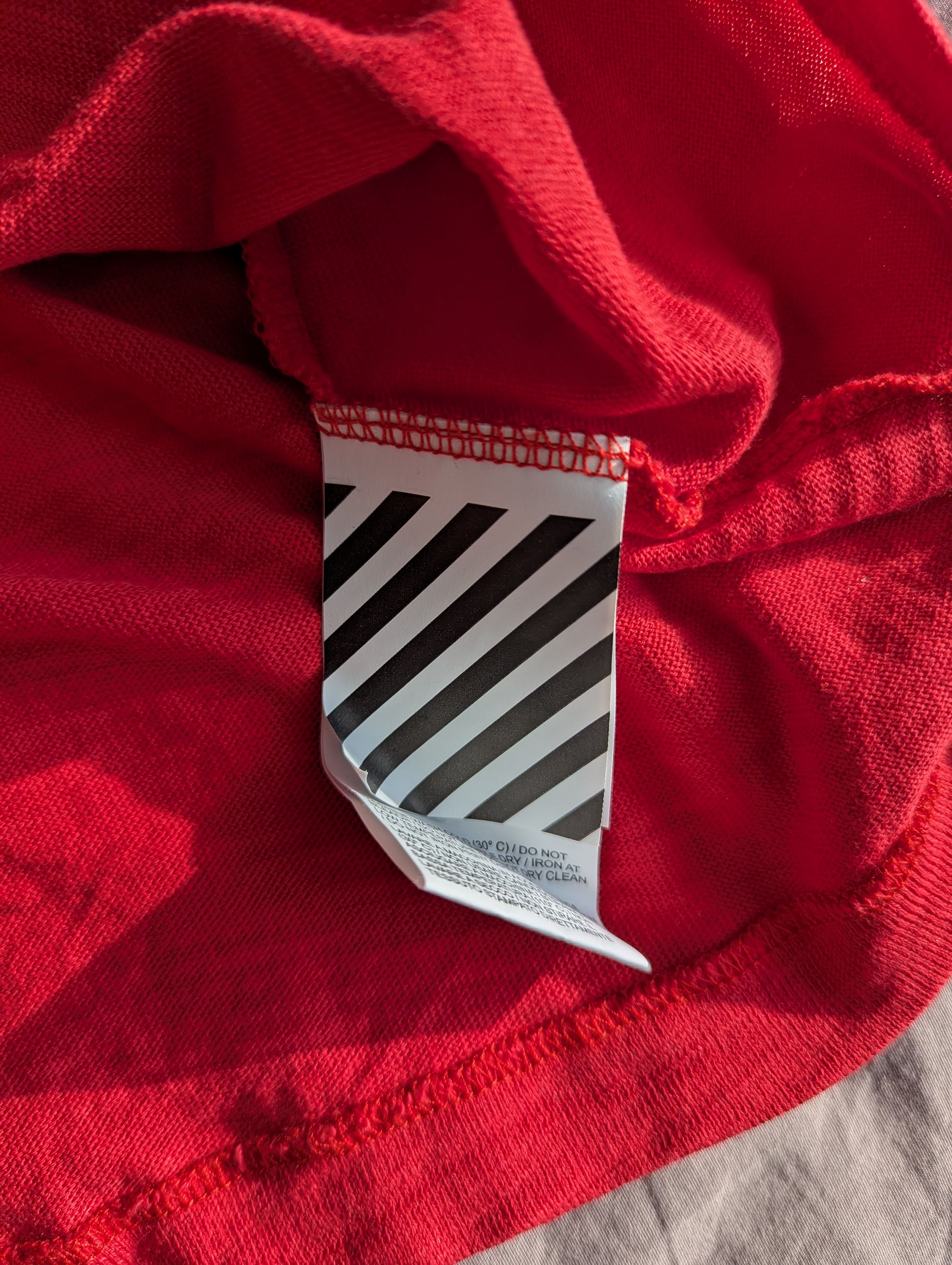 Off-White OFF-WHITE Red Mona Lisa Tee Size US M / EU 48-50 / 2 - 9 Thumbnail