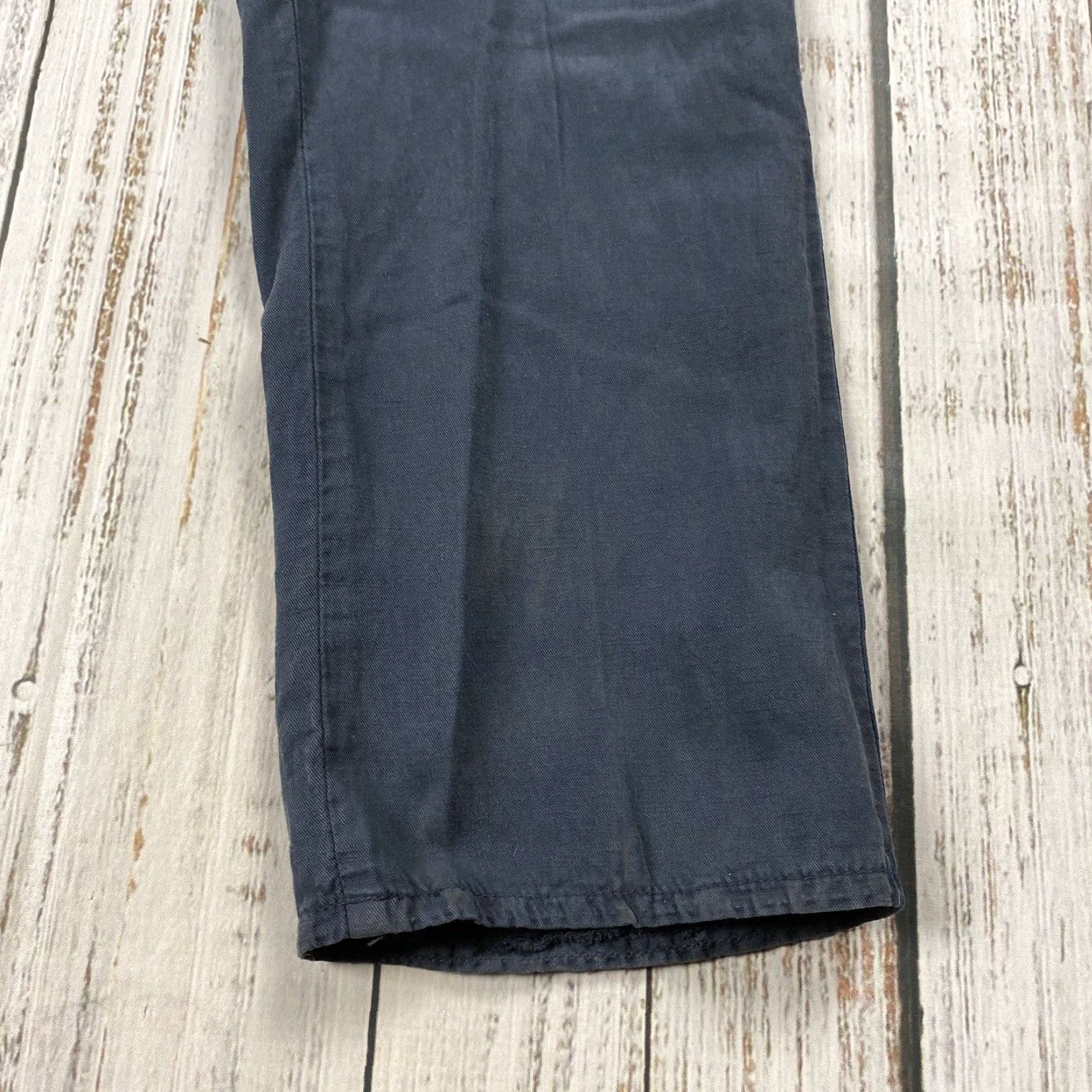 Vintage PT01 Easy Fit Blue Dress Pants Men's Size 36 Cotton Linen Tapered Solid IVY PREP Size US 36 / EU 52 - 4 Thumbnail