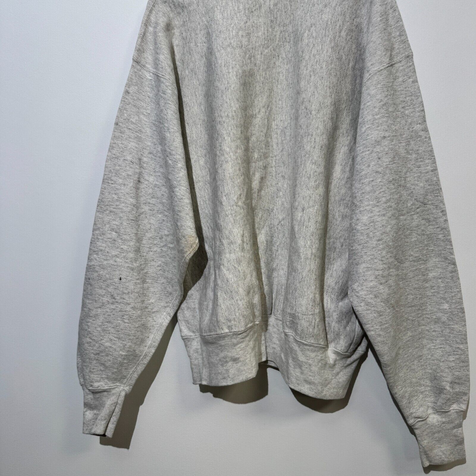 Lee Lee Unisex Gray Cotton Crewneck Size XXL Regular Fit Size US XXL / EU 58 / 5 - 12 Thumbnail