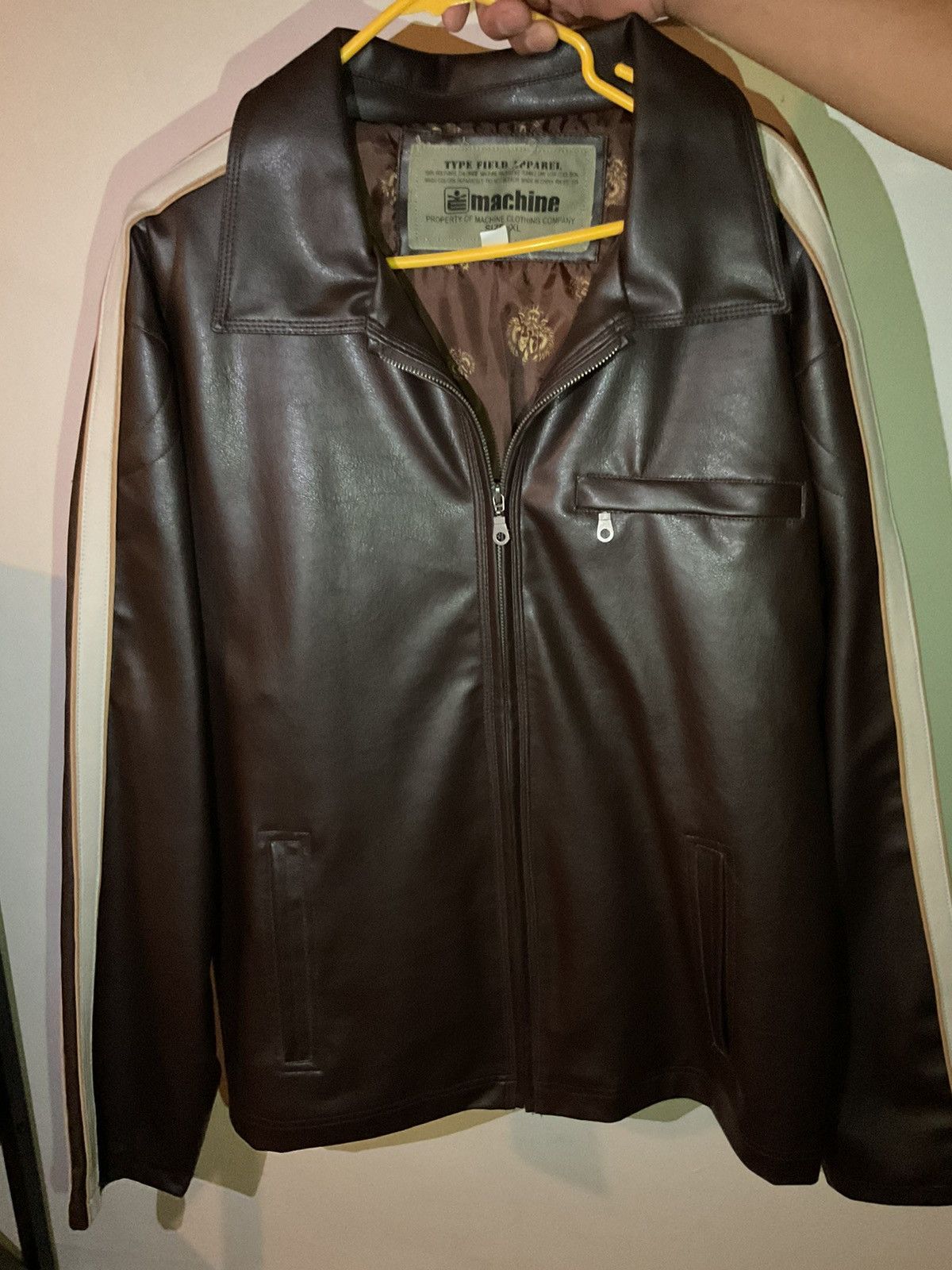 Other × Vintage Vintage leather jacket Size US XL / EU 56 / 4 - 1 Thumbnail