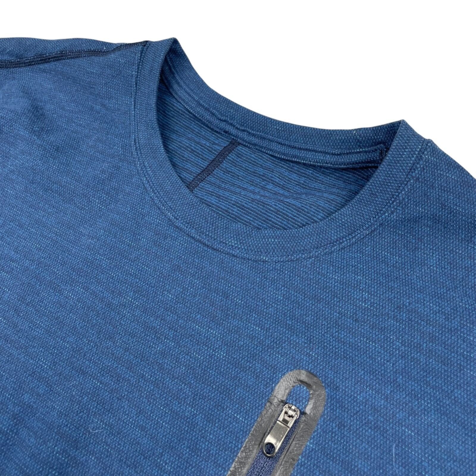 Lululemon Lululemon Men's Cargo Pocket Crewneck Sweatshirt Blue • Medi Size US M / EU 48-50 / 2 - 2 Thumbnail