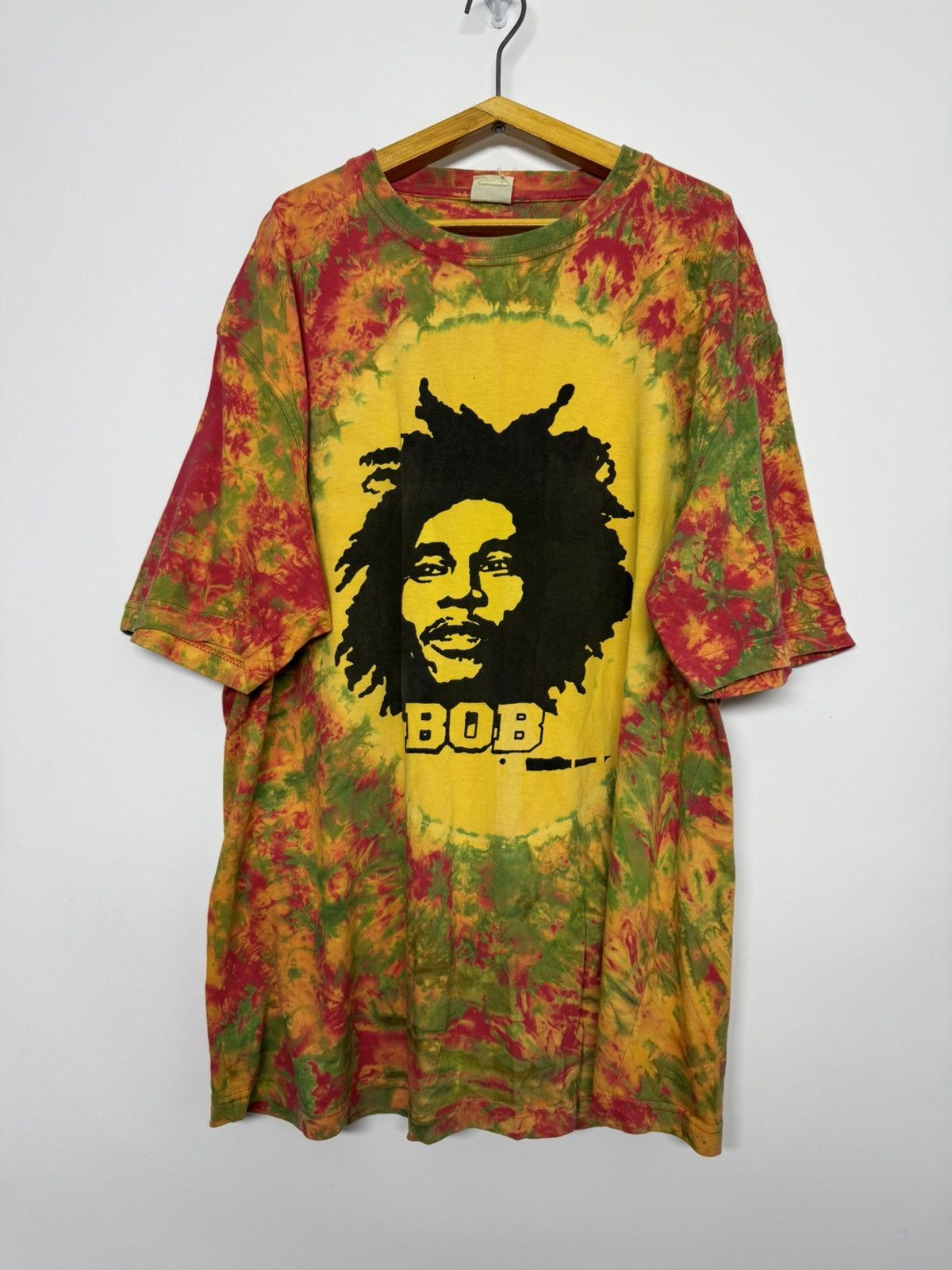Bob Marley Vintage 00s Bob Marley Jamaica one love one heart tshirt Size US XL / EU 56 / 4 - 3 Thumbnail