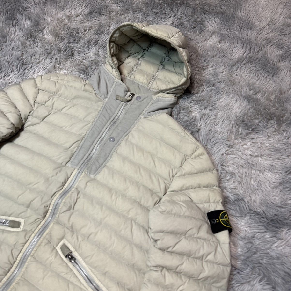 Stone Island Stone Island Loom Woven Down Chambers Nylon-TC Puffer Size US XL / EU 56 / 4 - 2 Thumbnail