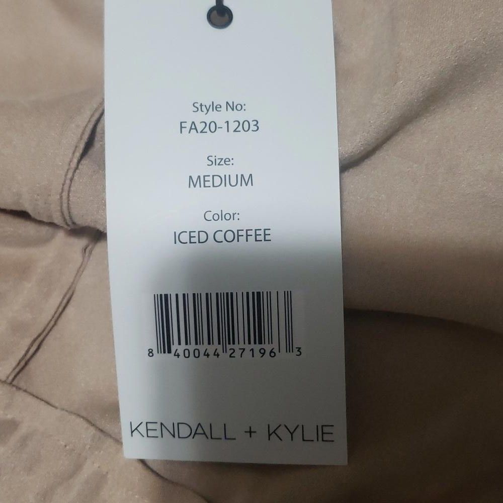 Kendall And Kylie CT818a Kendall + Kylie NWT Beige Faux Suede Trench JAcket M Size M / US 6-8 / IT 42-44 - 9 Thumbnail