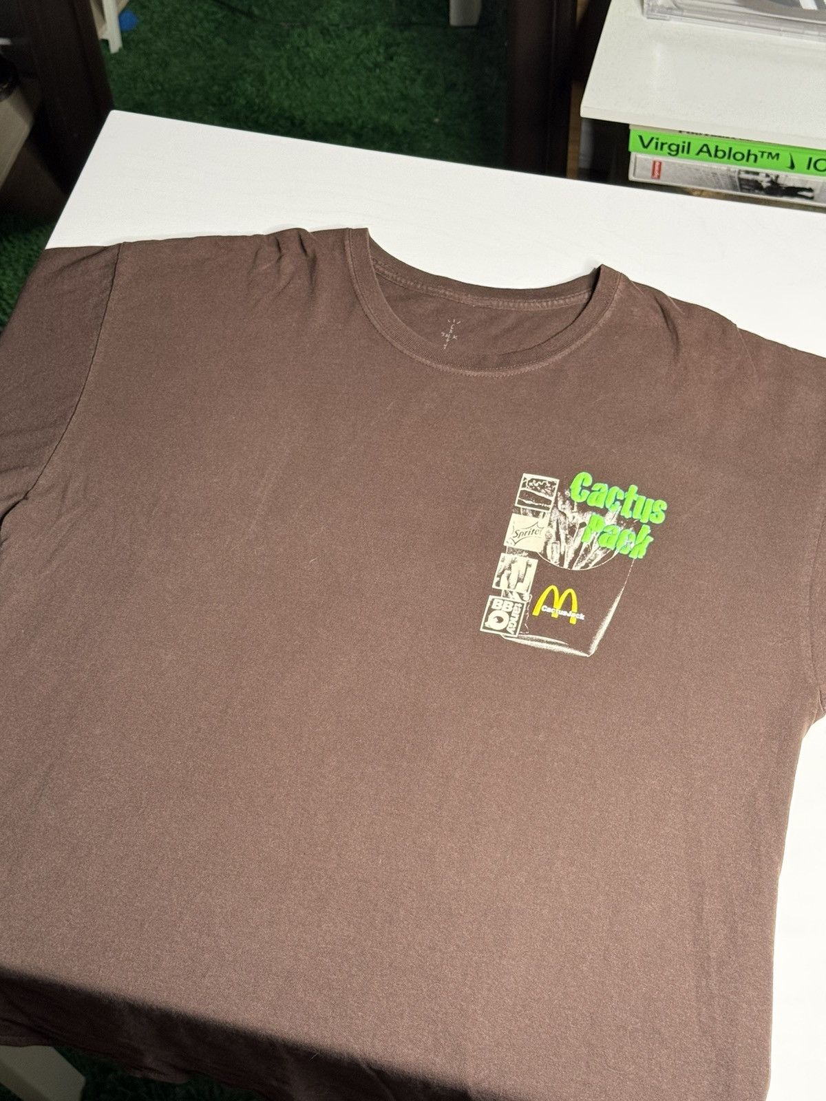 Travis Scott Travis Scott x McDonalds $6 Pack Tee "Brown" [XL] PREOWNED Size US XL / EU 56 / 4 - 2 Thumbnail