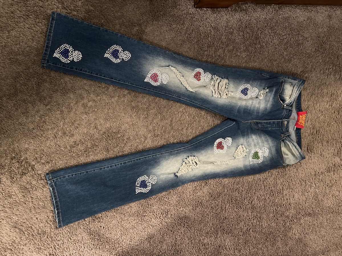 Whensmokeclears Crystal denim Size US 38 / EU 54 - 1 Thumbnail