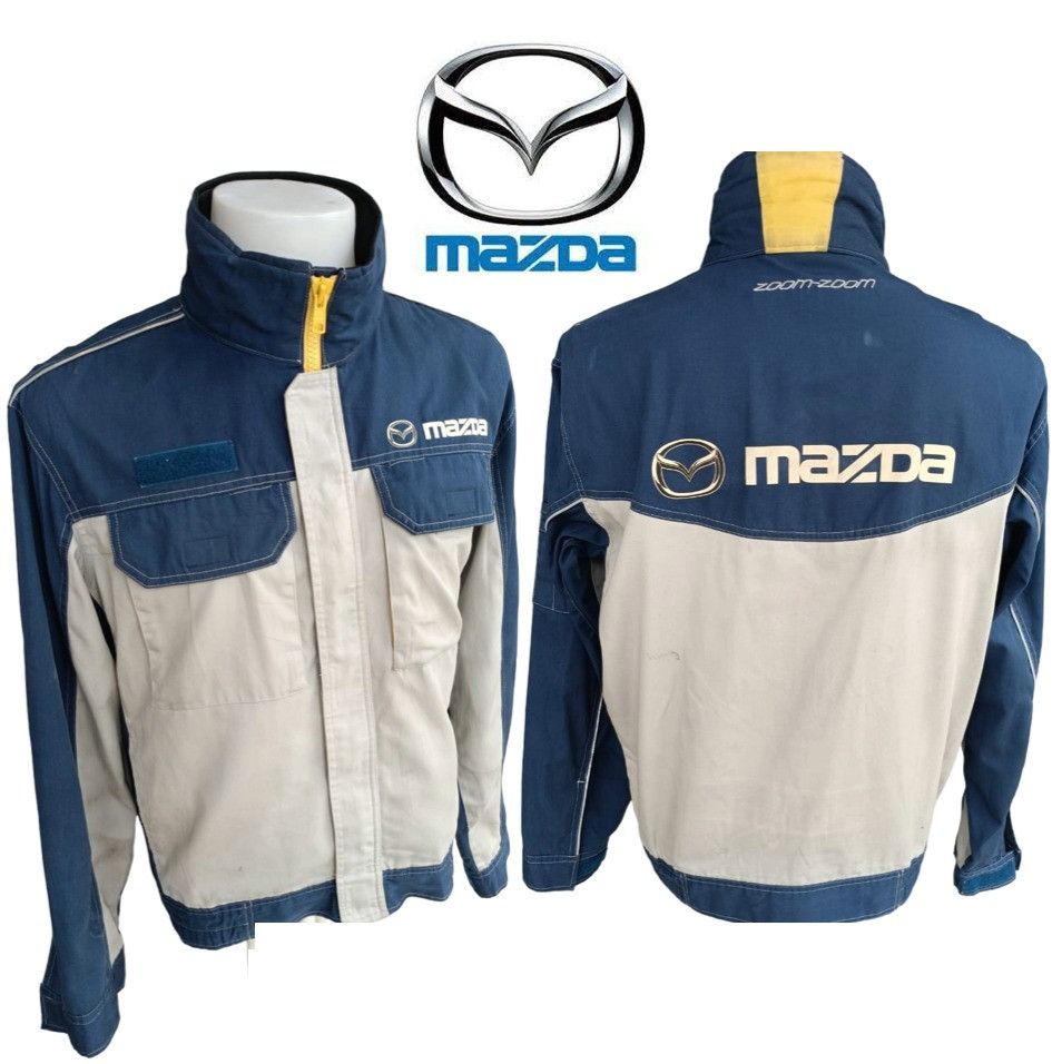image of Nascar x Racing Vintage Mazda Racing Jacket Zoom-Zoom, Men's (Size Large)