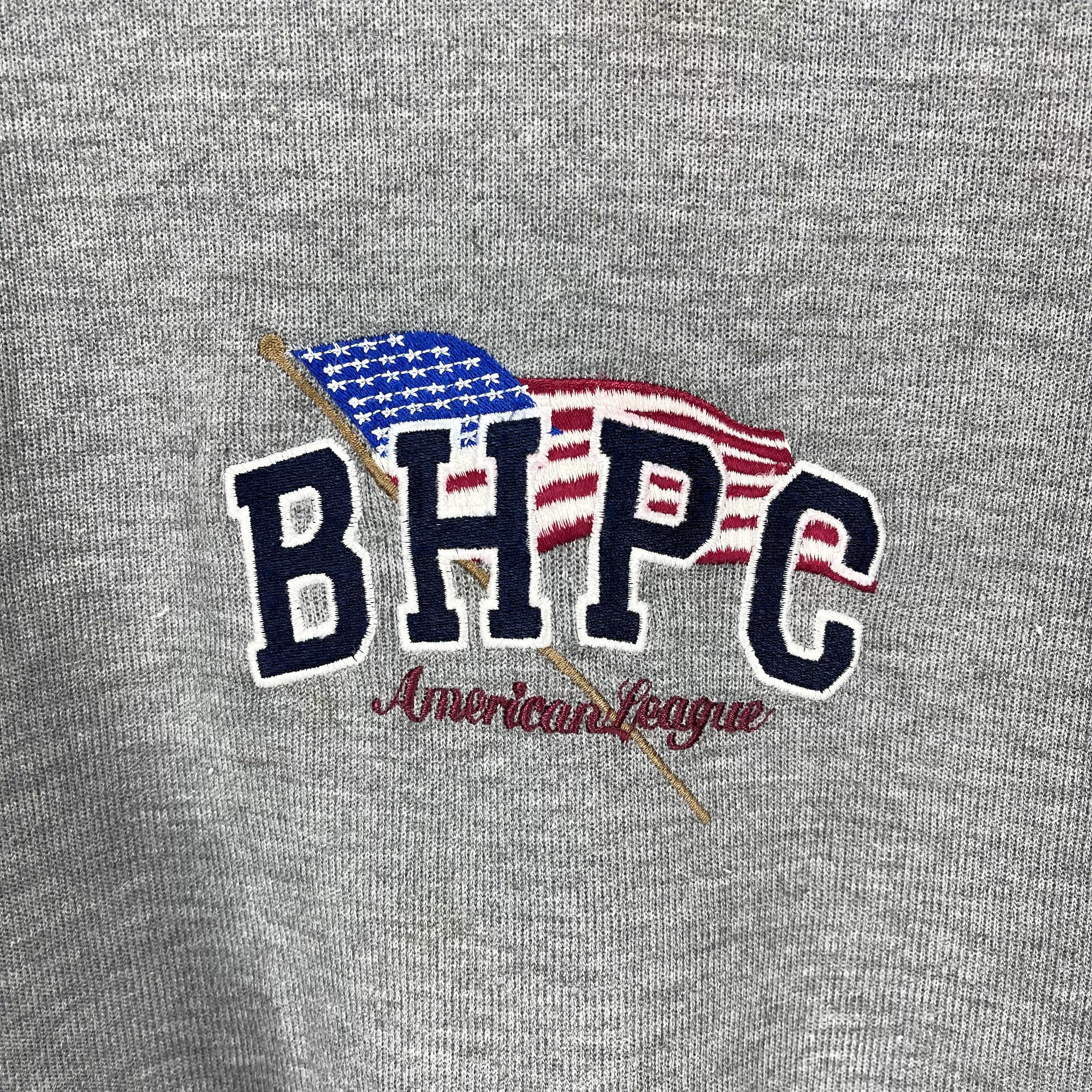 Beverly Hills Polo Club BHPC American League Crew Neck Sweatshirt #1368/AV Size US L / EU 52-54 / 3 - 3 Thumbnail