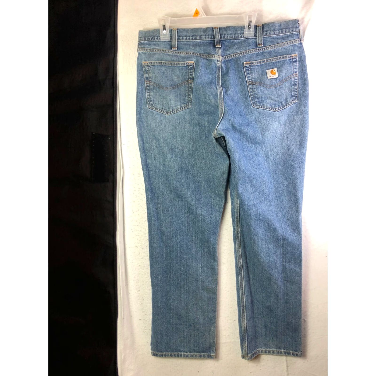 Carhartt Carhartt Jeans Mens 40x32 Medium Wash Mid Rise Straight Leg Blue Denim Fathers, etc Size US 40 / EU 56 - 5 Thumbnail