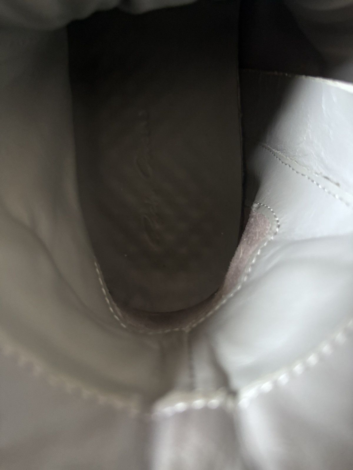 Rick Owens Gray Temple Geobasket Sneakers Size US 5 / EU 37 - 4 Thumbnail